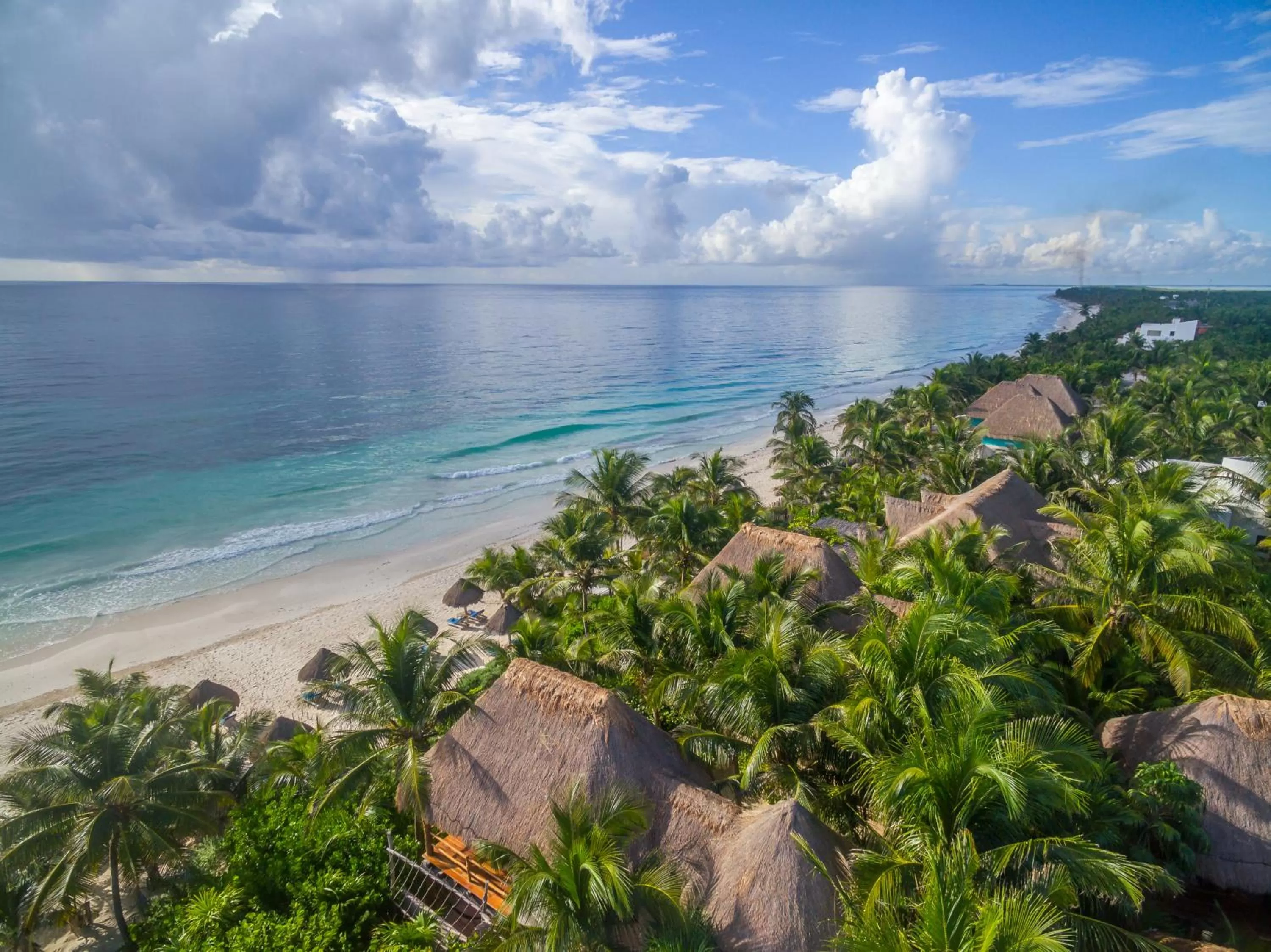 Bird's eye view in Encantada Tulum