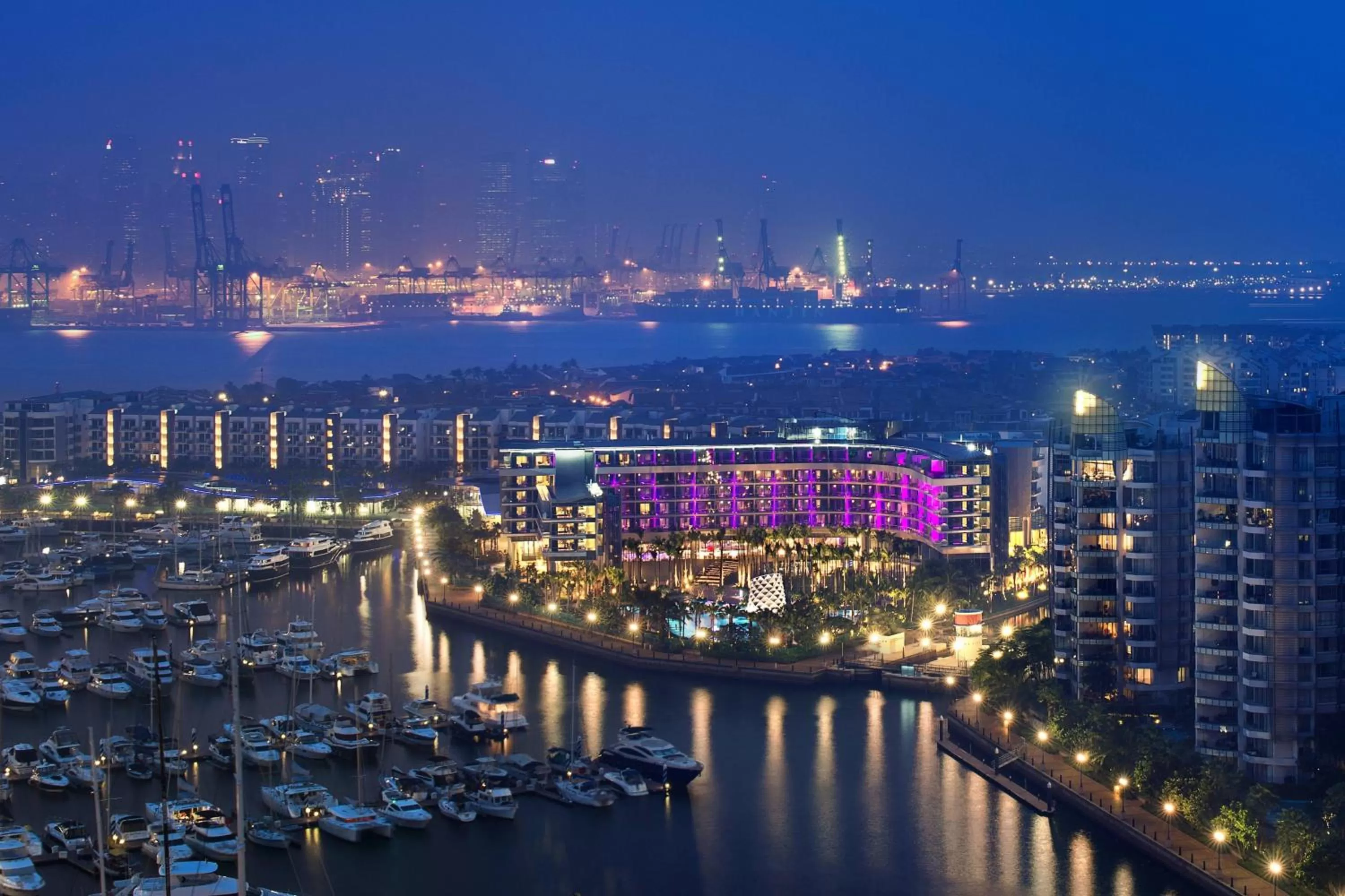 View (from property/room) in W Singapore - Sentosa Cove