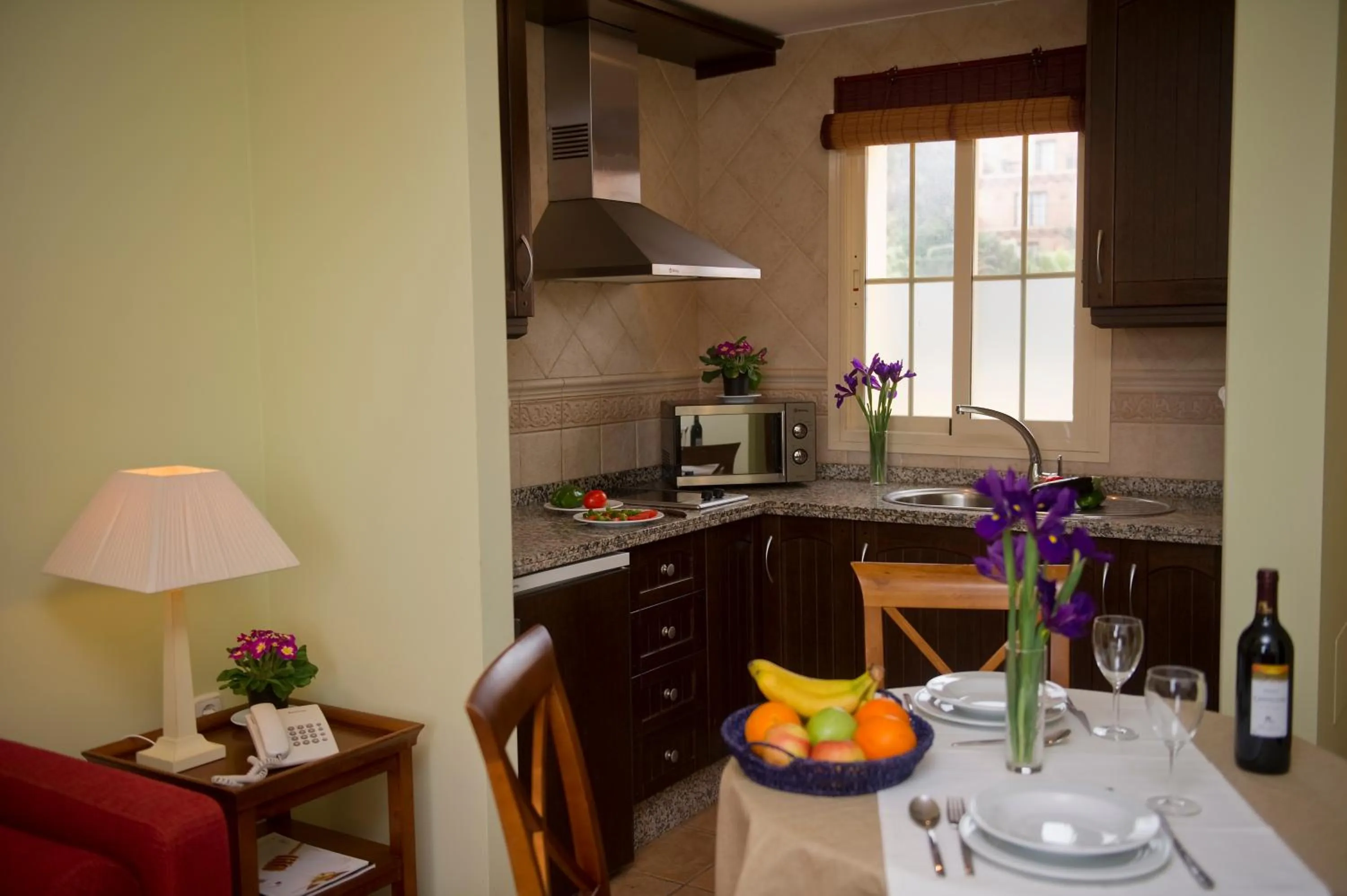 Kitchen or kitchenette in Apartamentos Vista Real