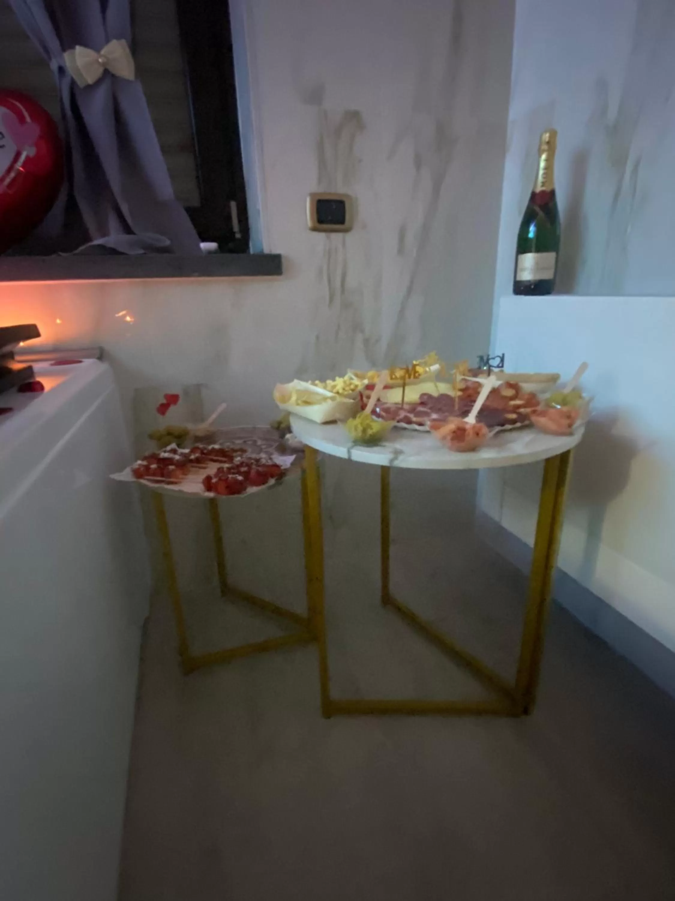 Food and drinks in B&B Il Sogno