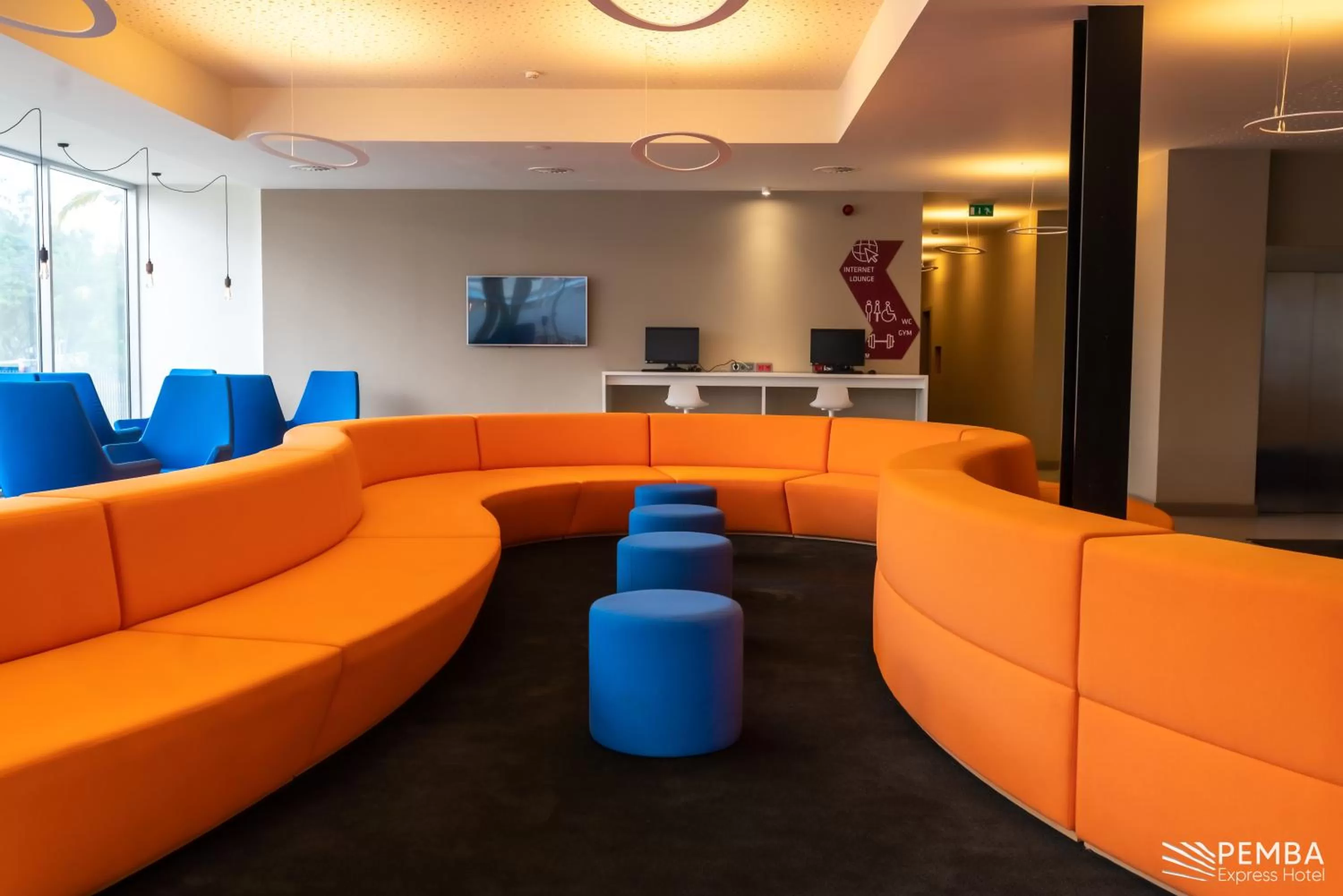 Living room in Pemba Express Hotel