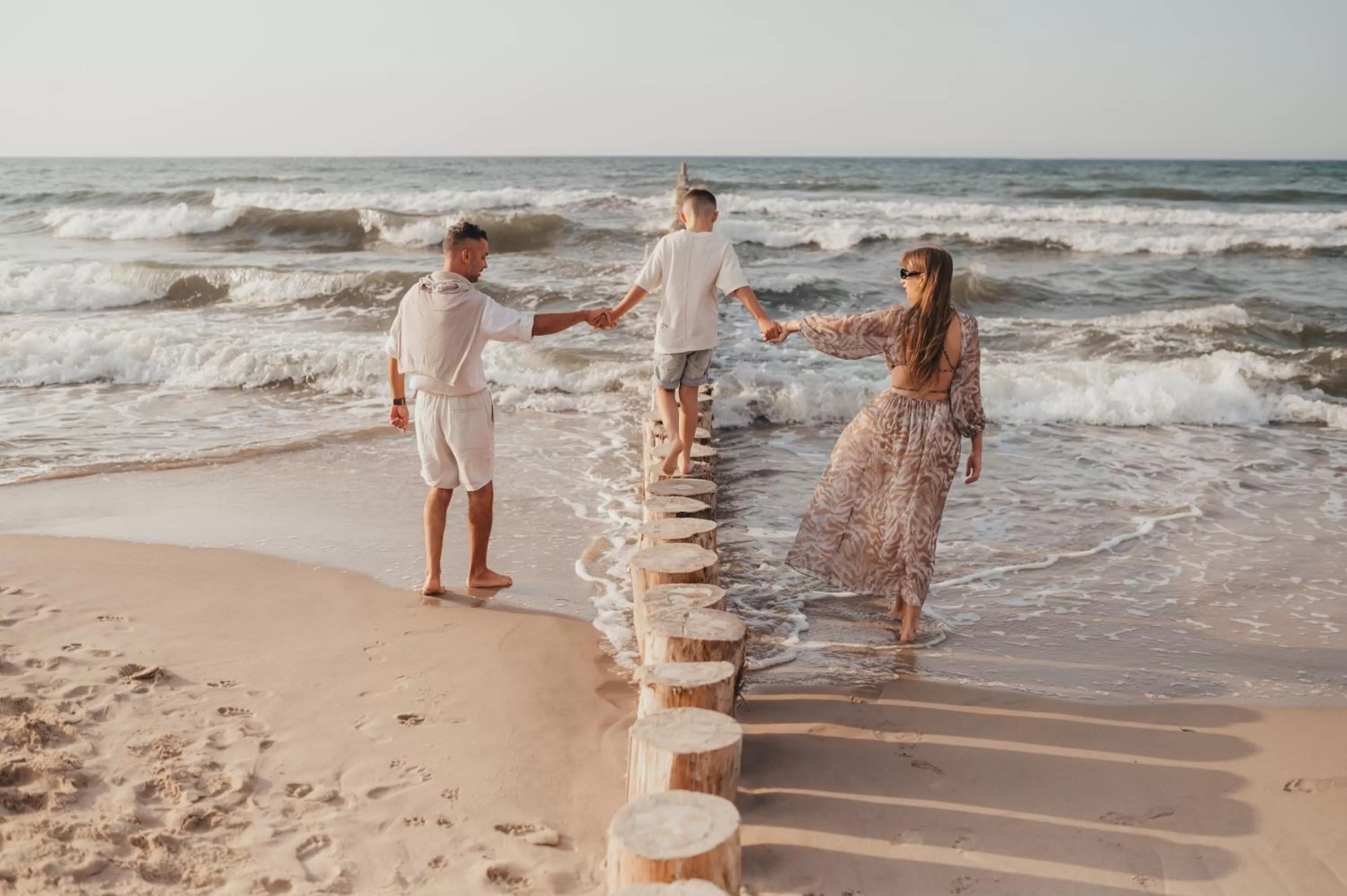 Natural landscape in Molo Park Mielno