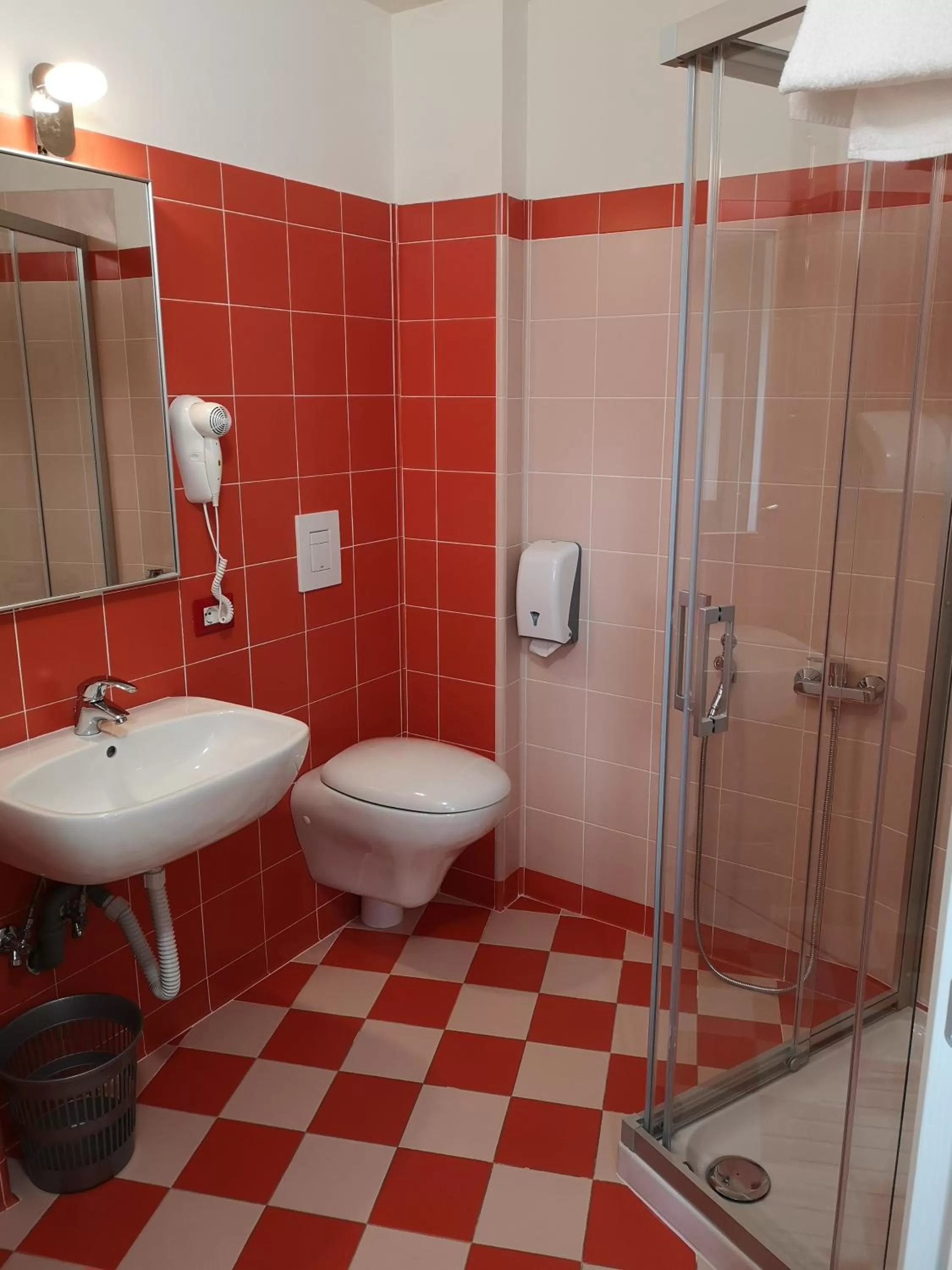 Bathroom in Hotel Clodi