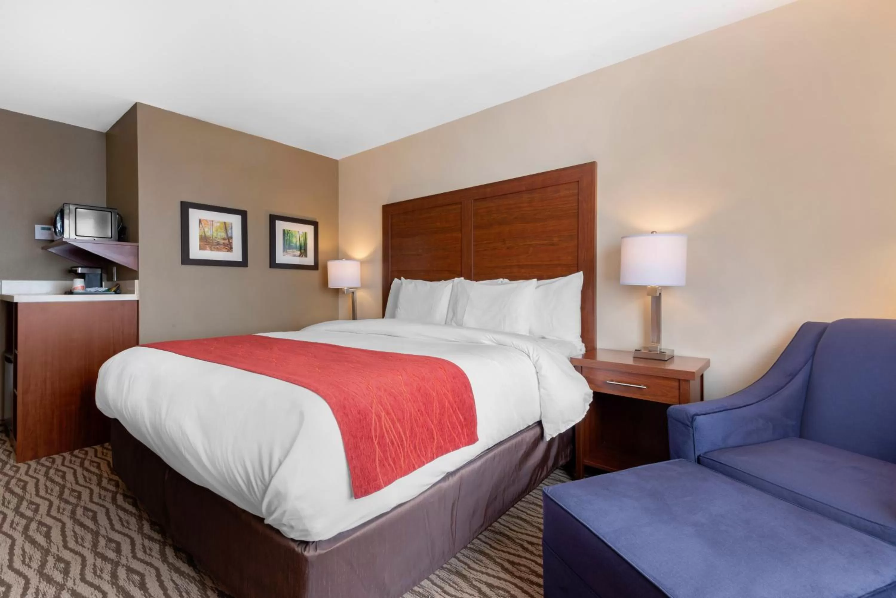 Photo of the whole room, Bed in Comfort Inn & Suites