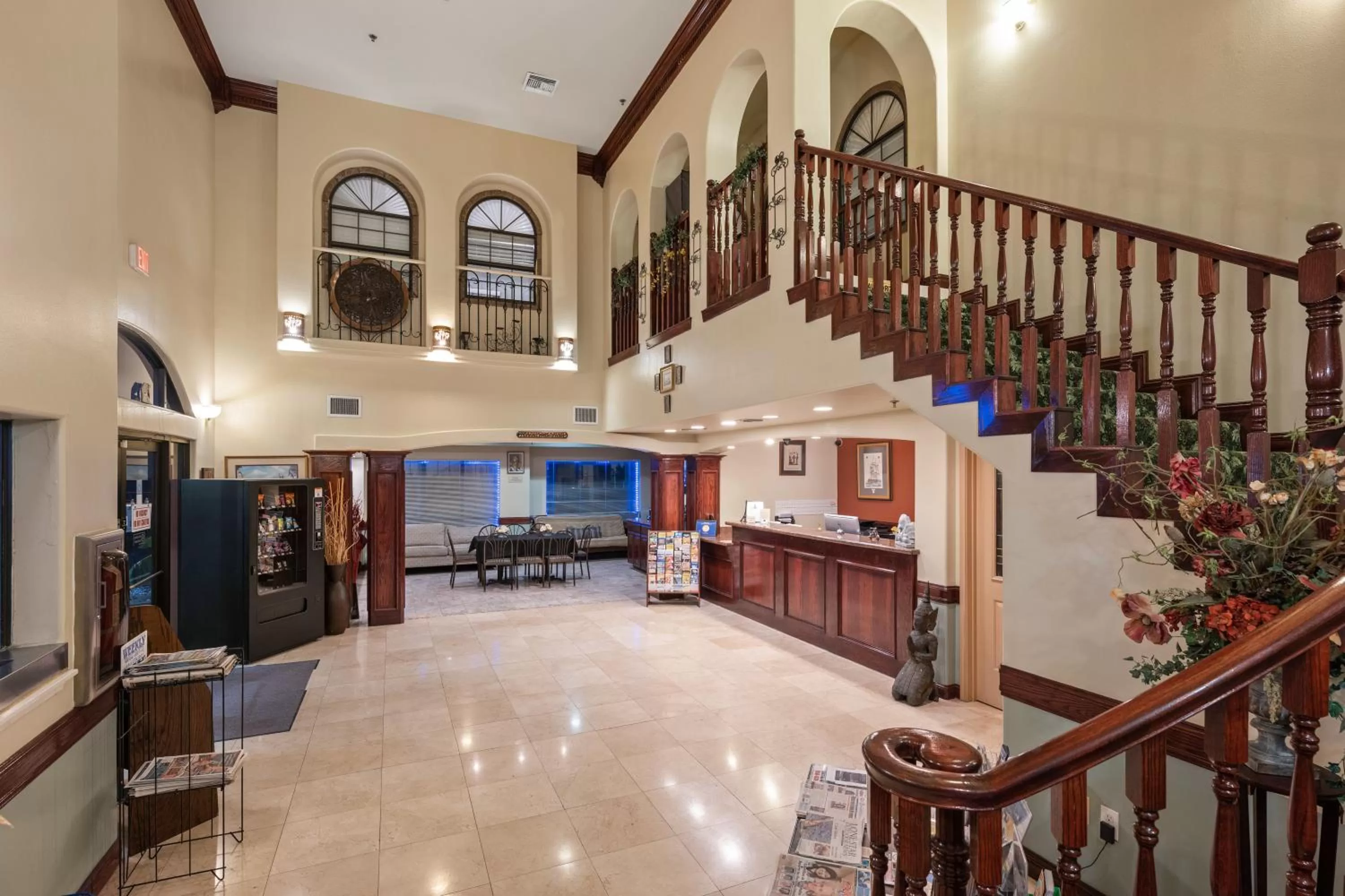 Lobby or reception in Casa Rosa Inn