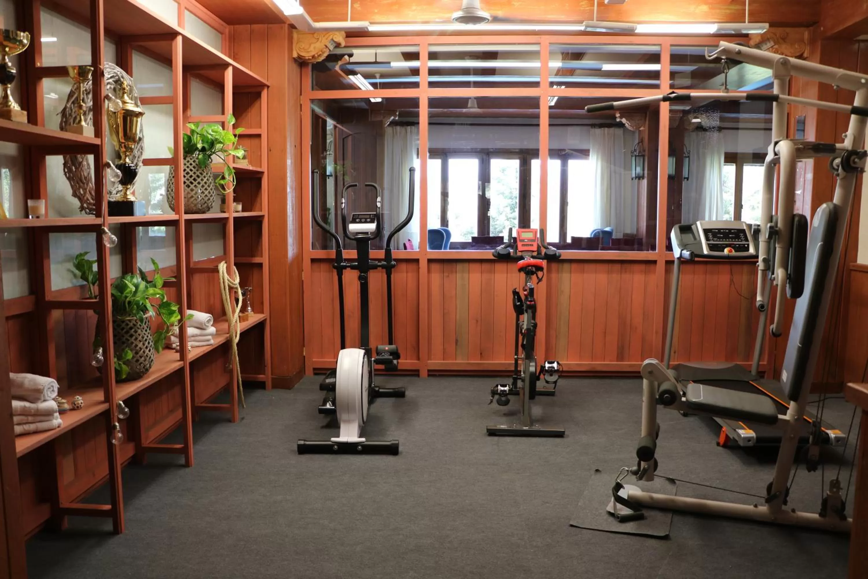 Fitness centre/facilities in Hotel El Guerra