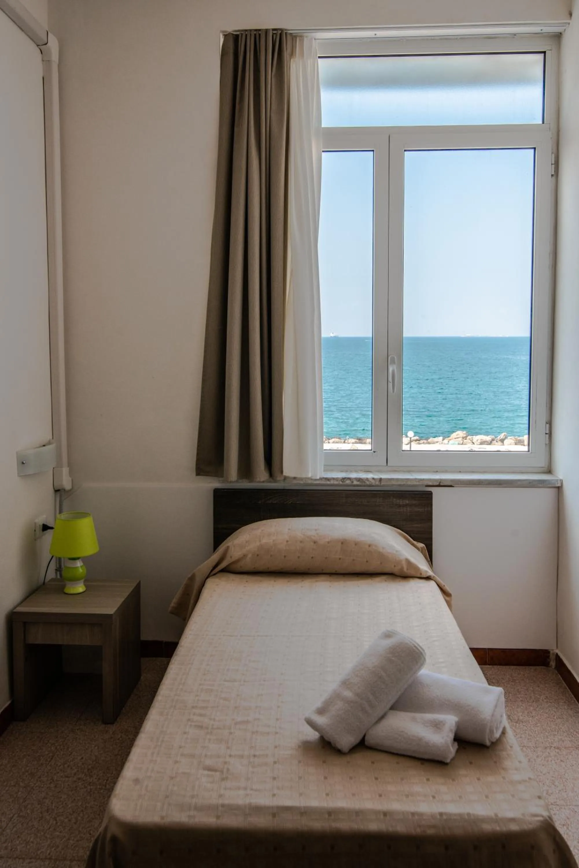 Bed in Hotel Virgilio