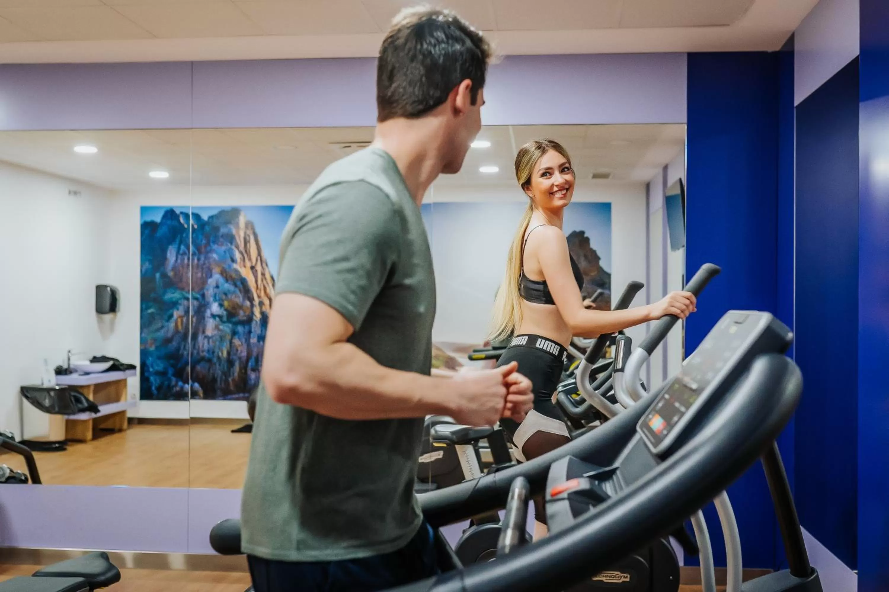 Fitness centre/facilities in Gran Hotel Don Manuel