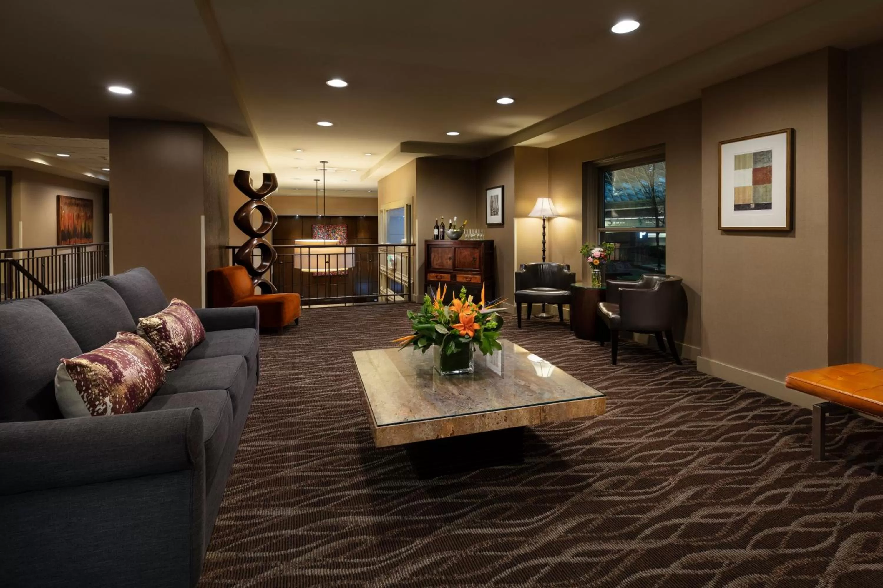 Lobby or reception in Executive Hotel Pacific