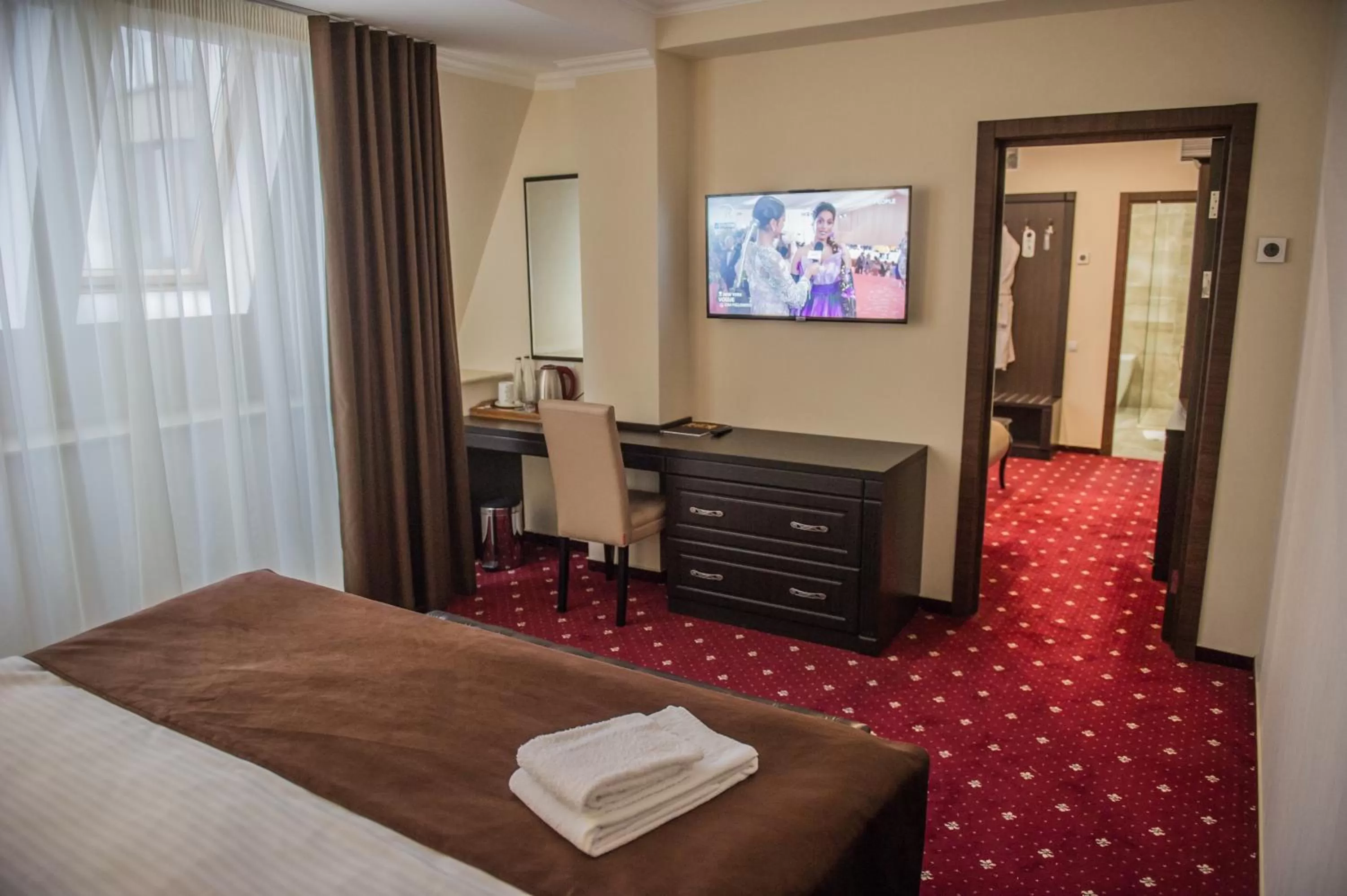 Bed in Bernardazzi Grand Hotel