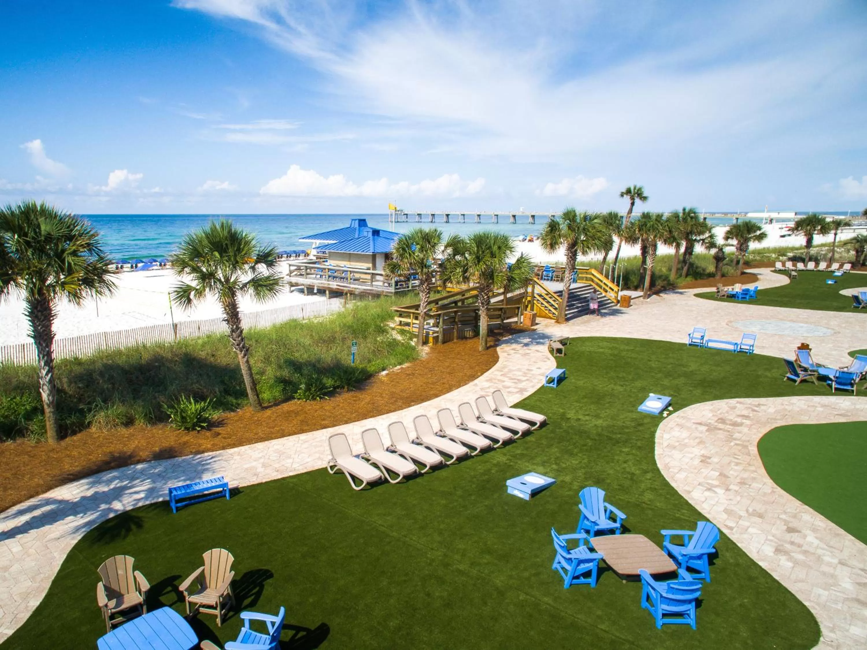 Garden view in The Island Resort at Fort Walton Beach