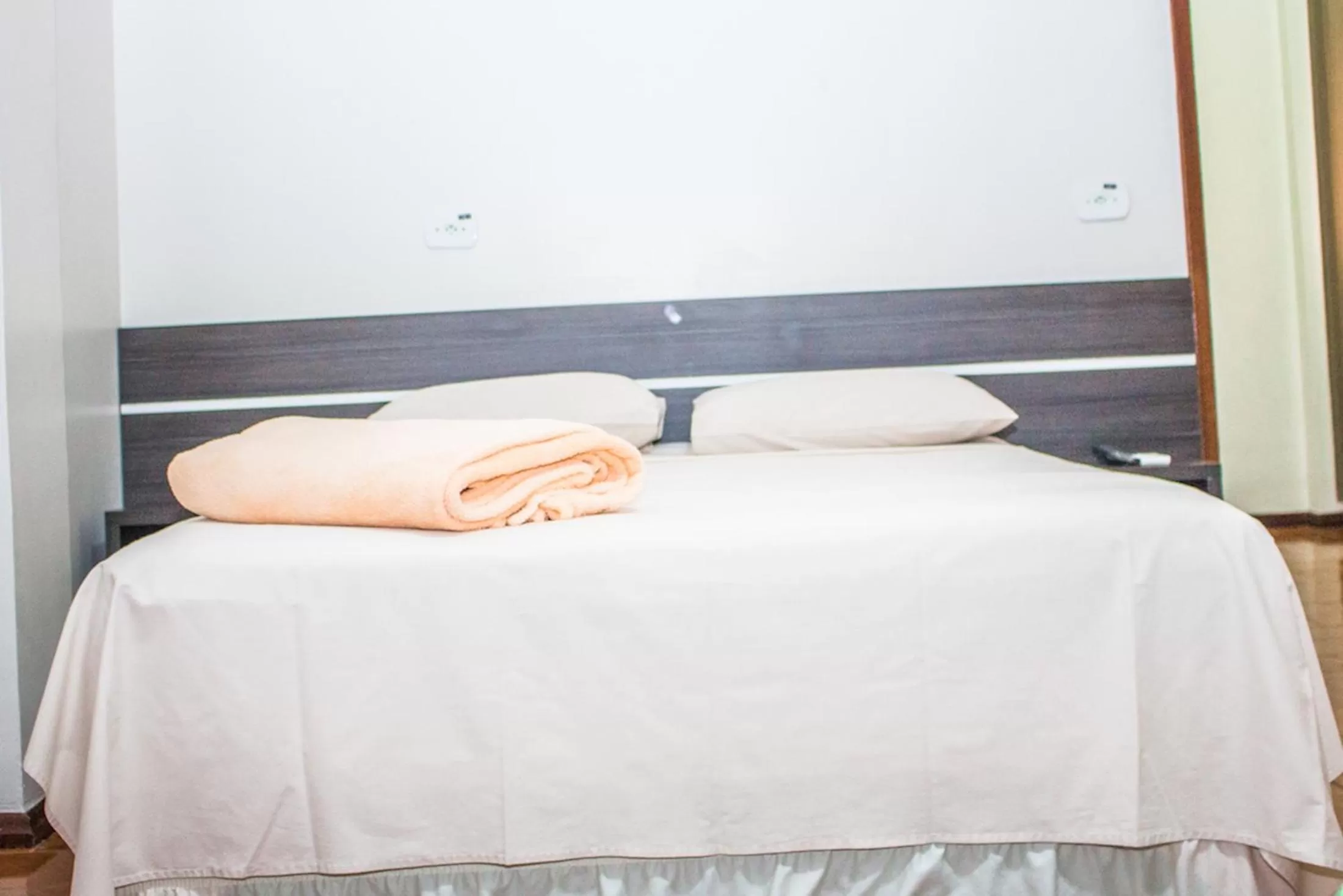 Bed in Hotel Paradizzo