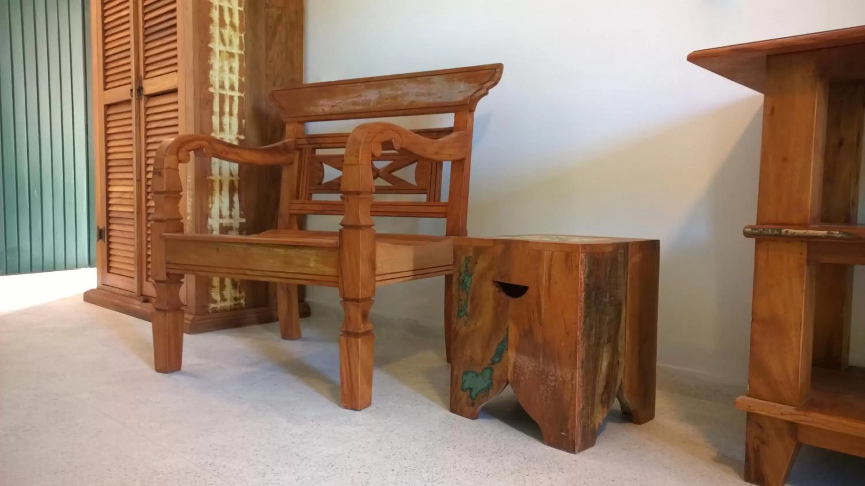 Decorative detail in Angá Beach Hotel