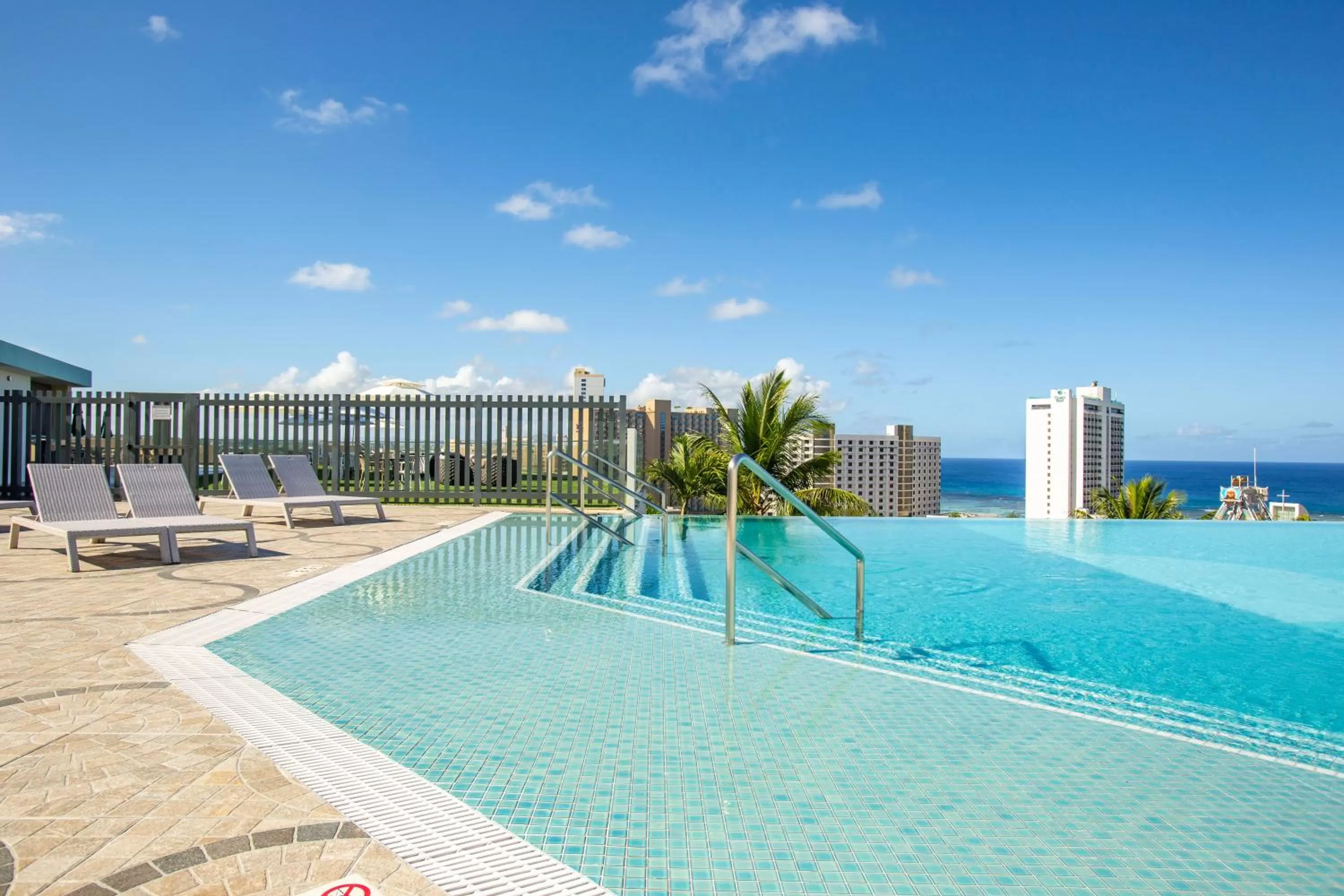 Swimming pool in The Bayview Hotel Guam