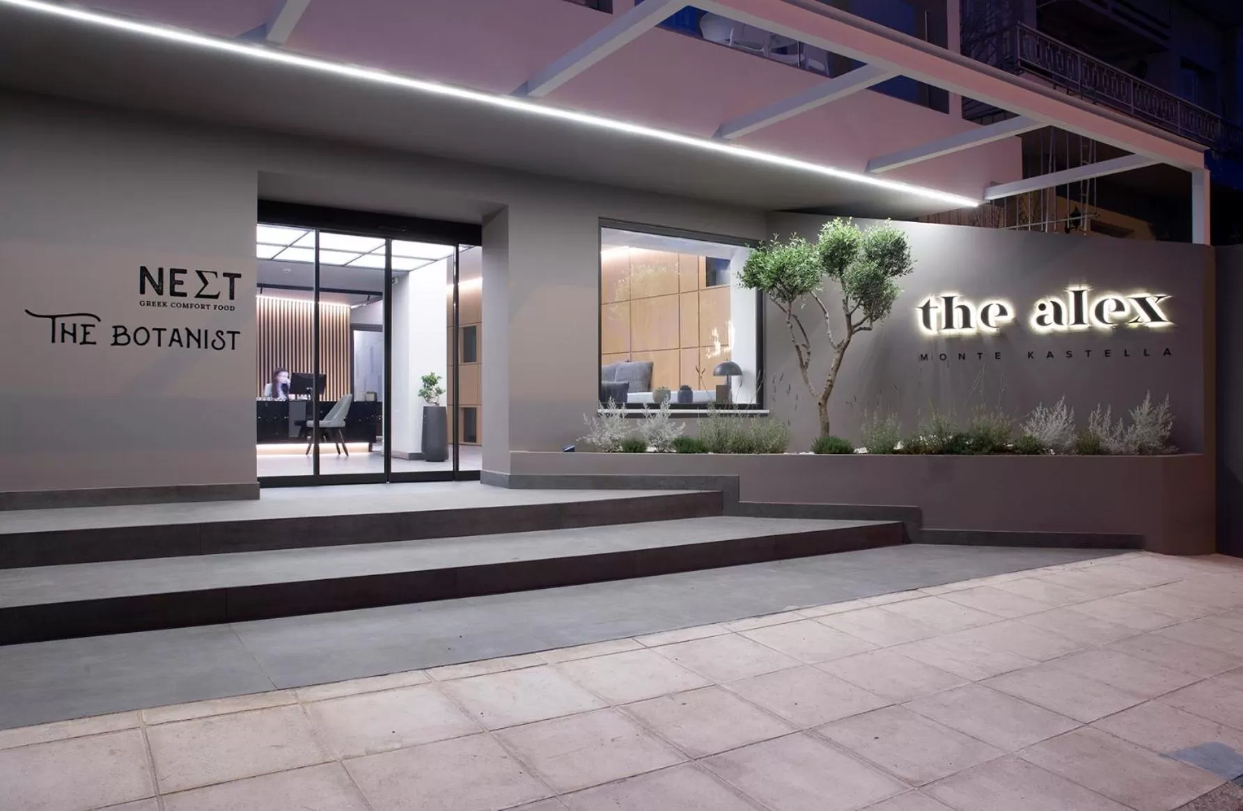 Facade/entrance in The Alex Monte Kastella, Santikos Collection