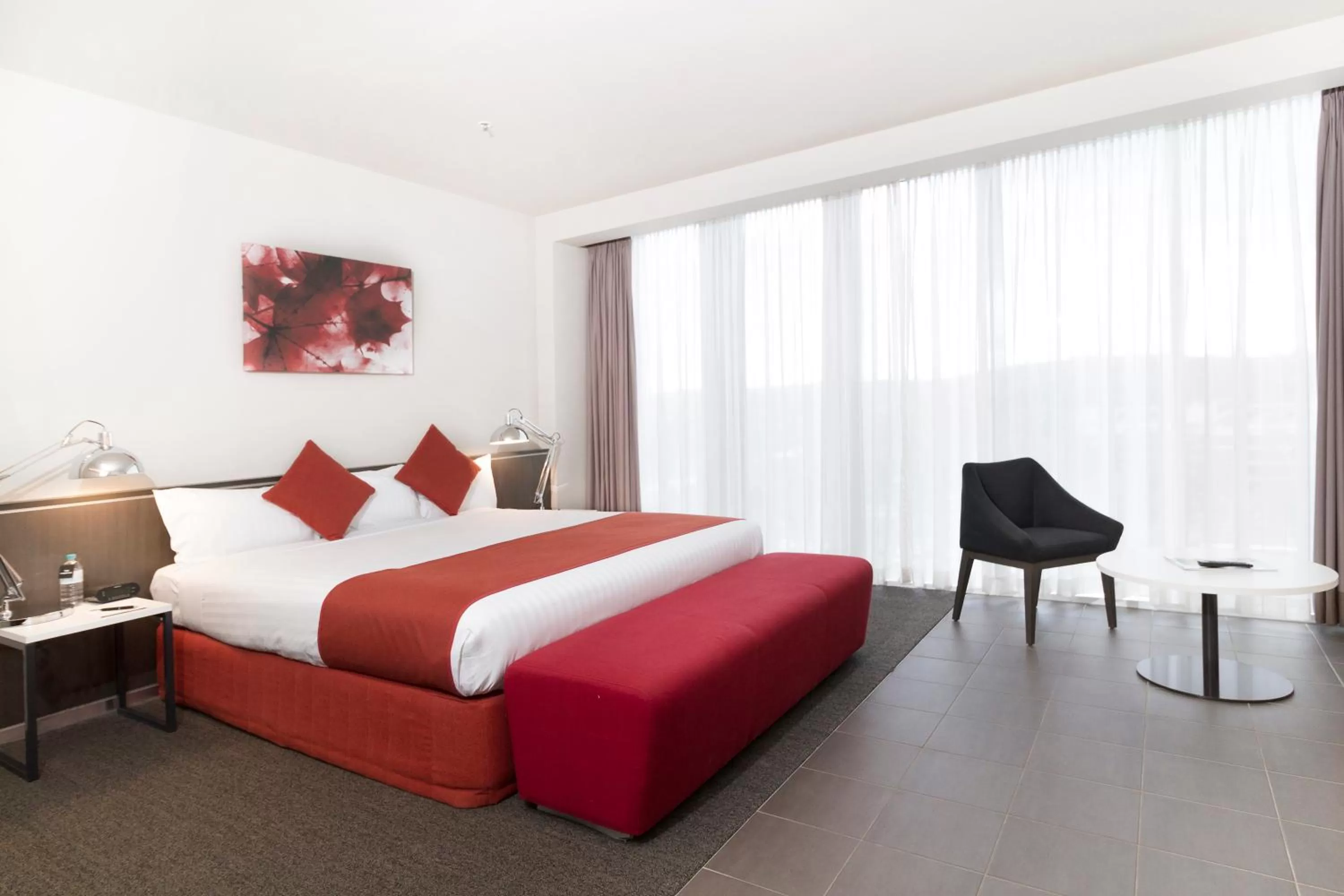 Bedroom, Bed in Abode Woden