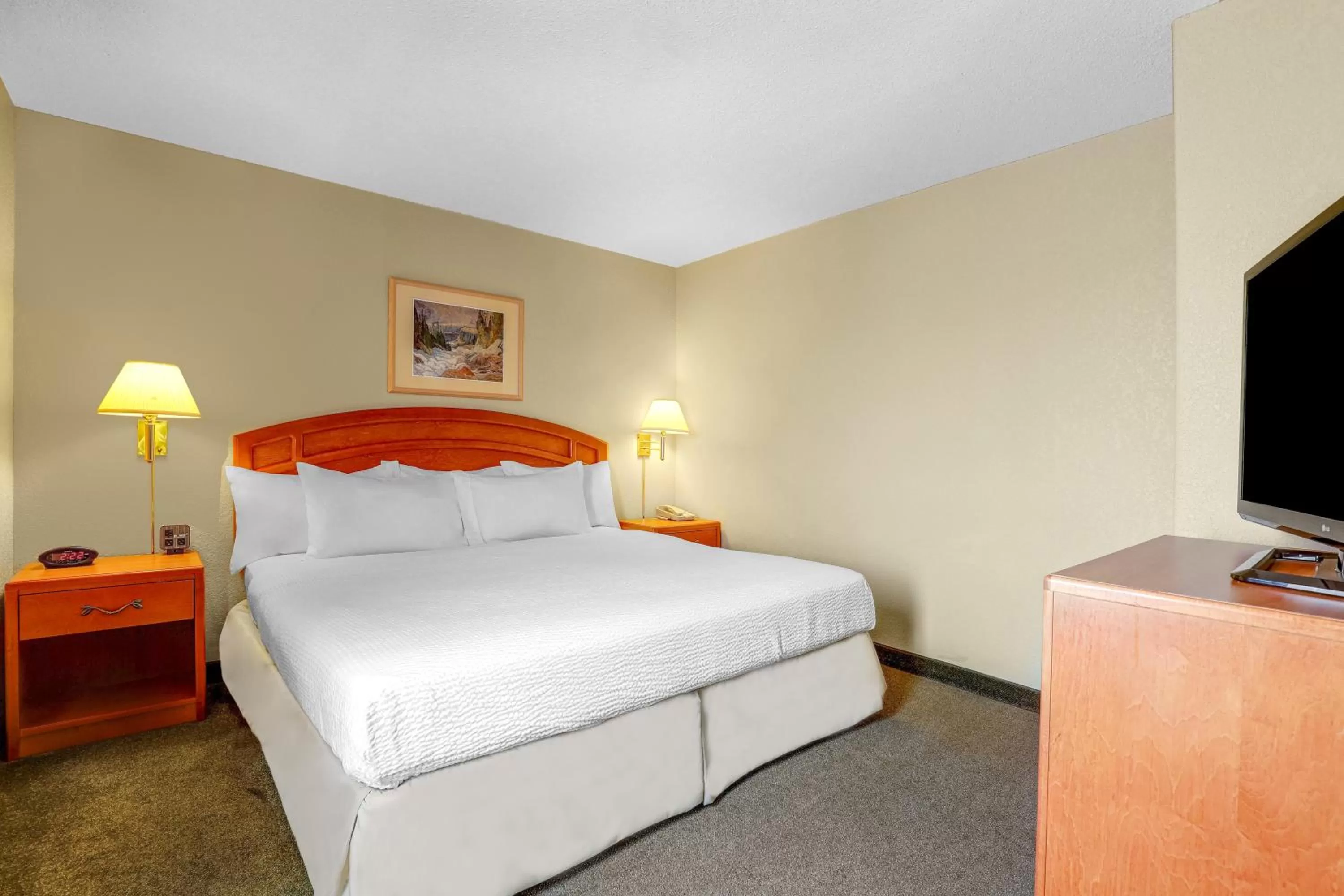 Bed in Days Inn by Wyndham Red Deer