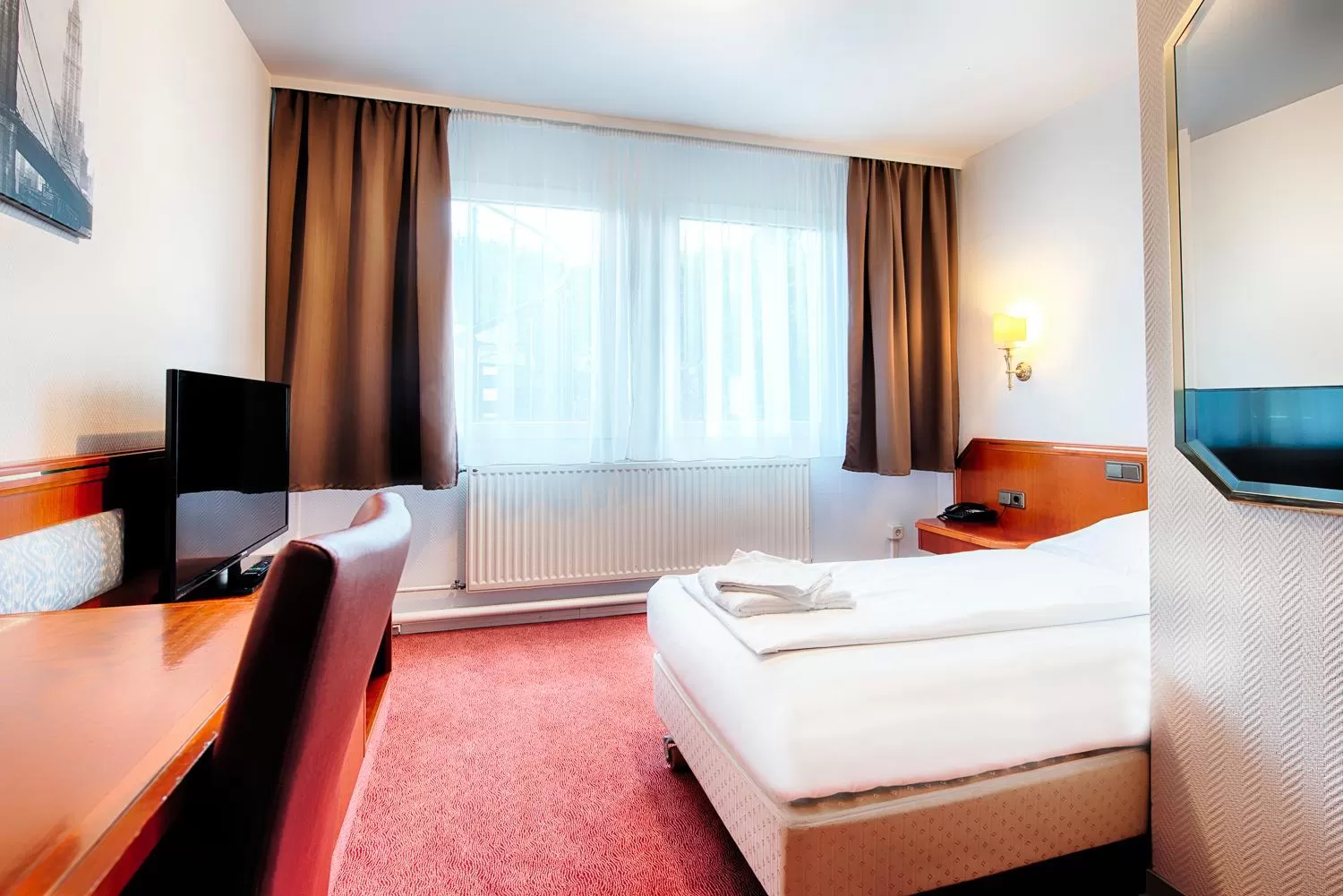 Photo of the whole room, Bed in Hotel B1