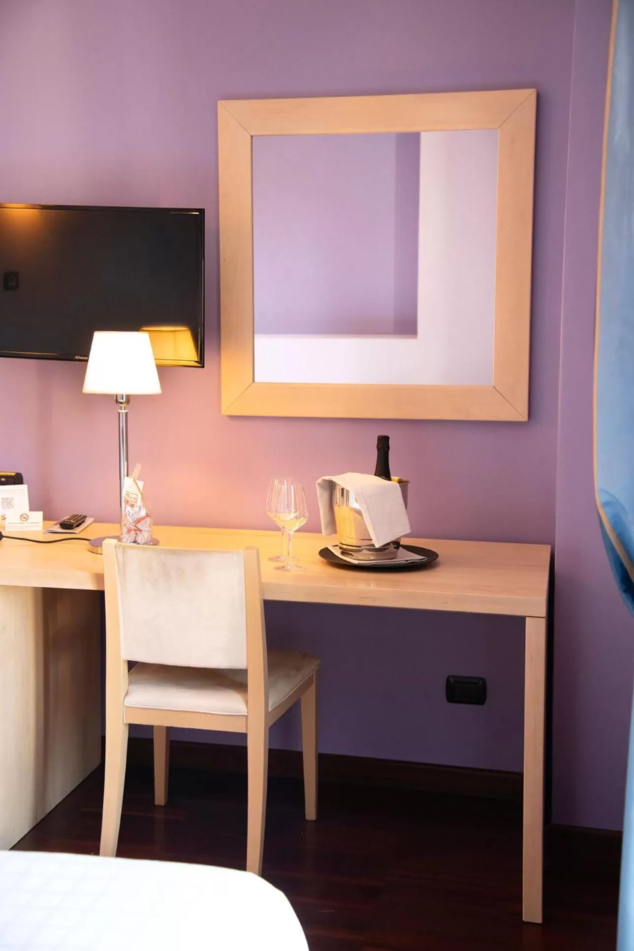 Bedroom in Hotel Ristorante Vecchia Riva