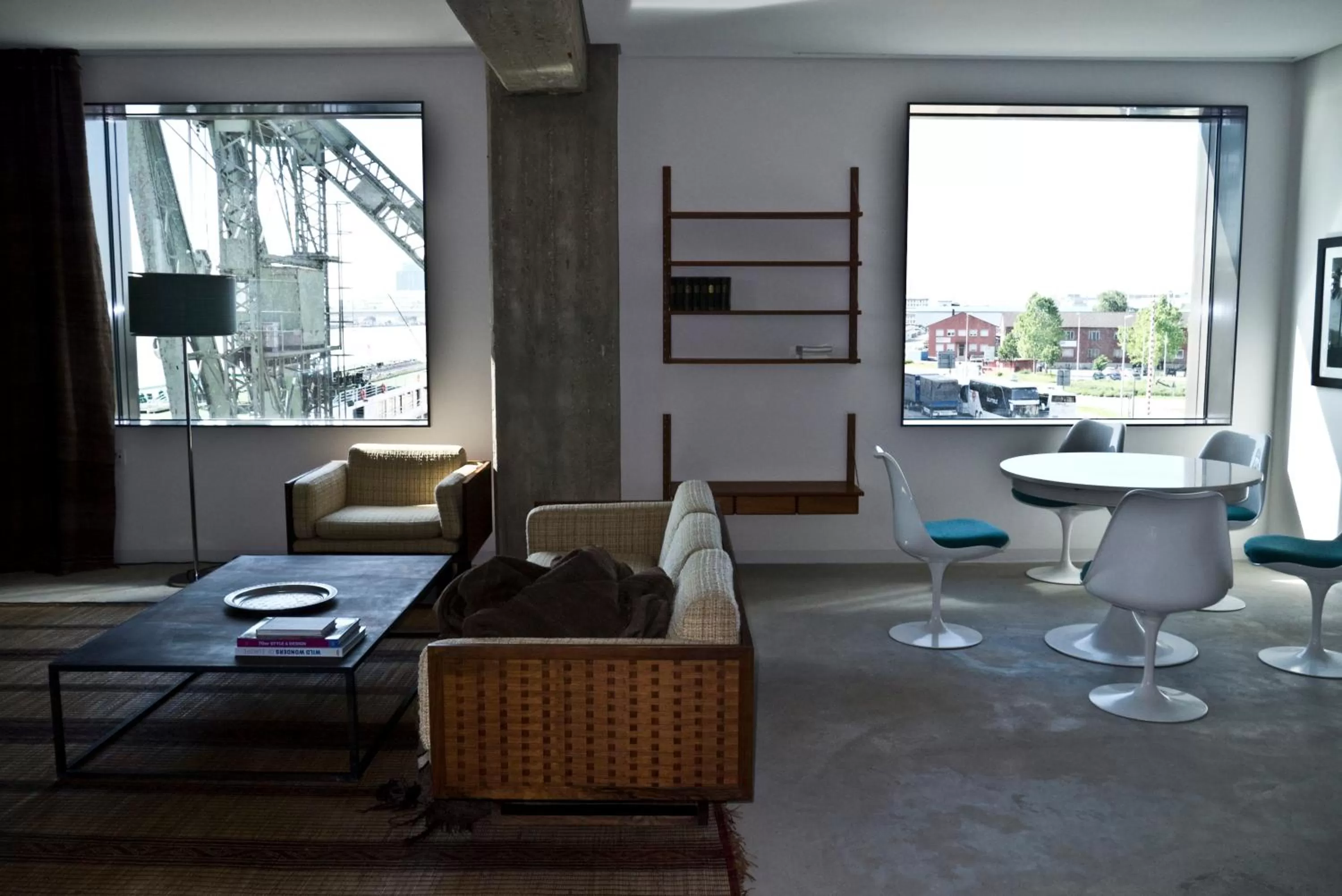 Living room in Speicher7 Hotel