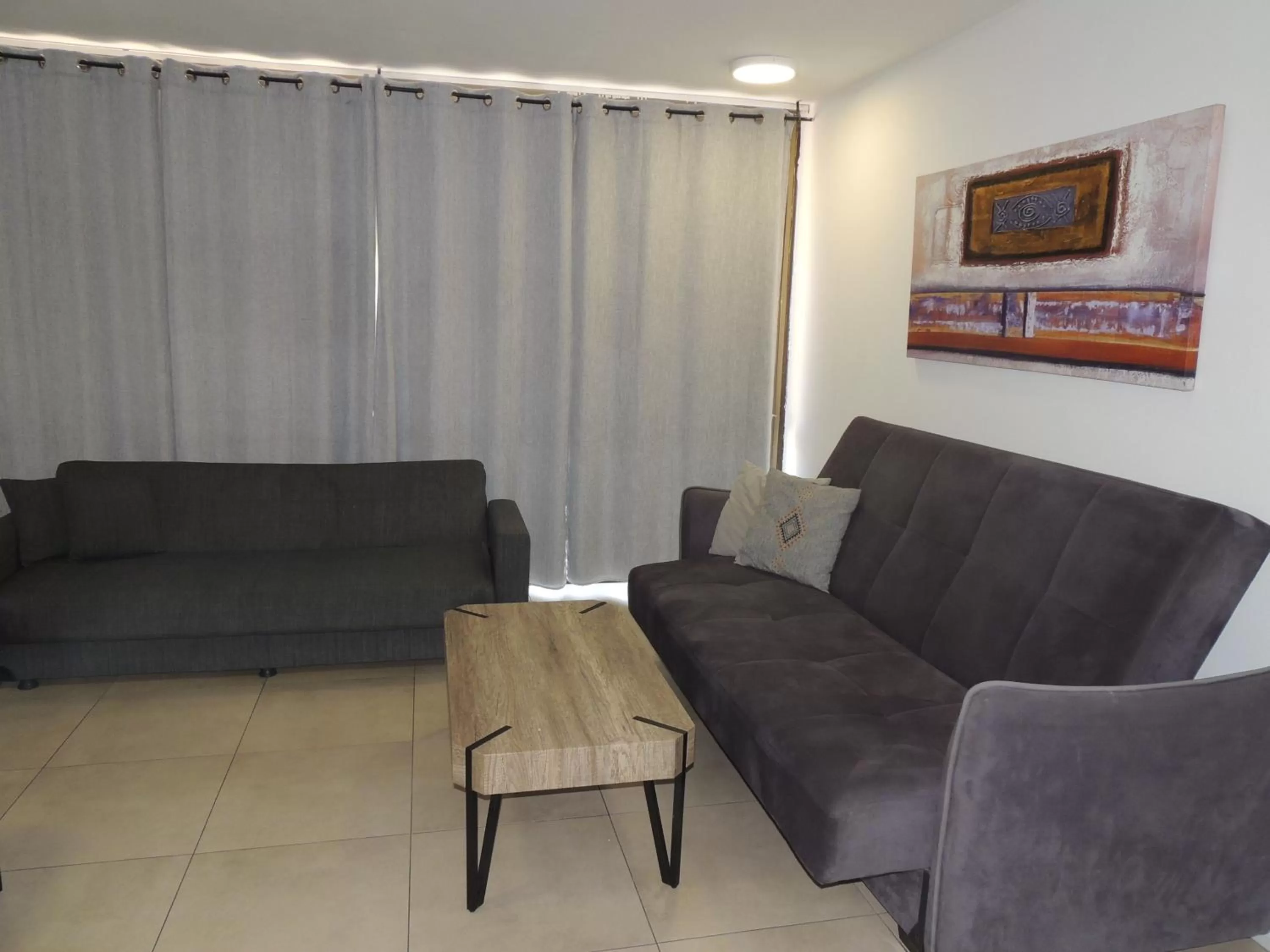 Living room in Lev Eilat Suites