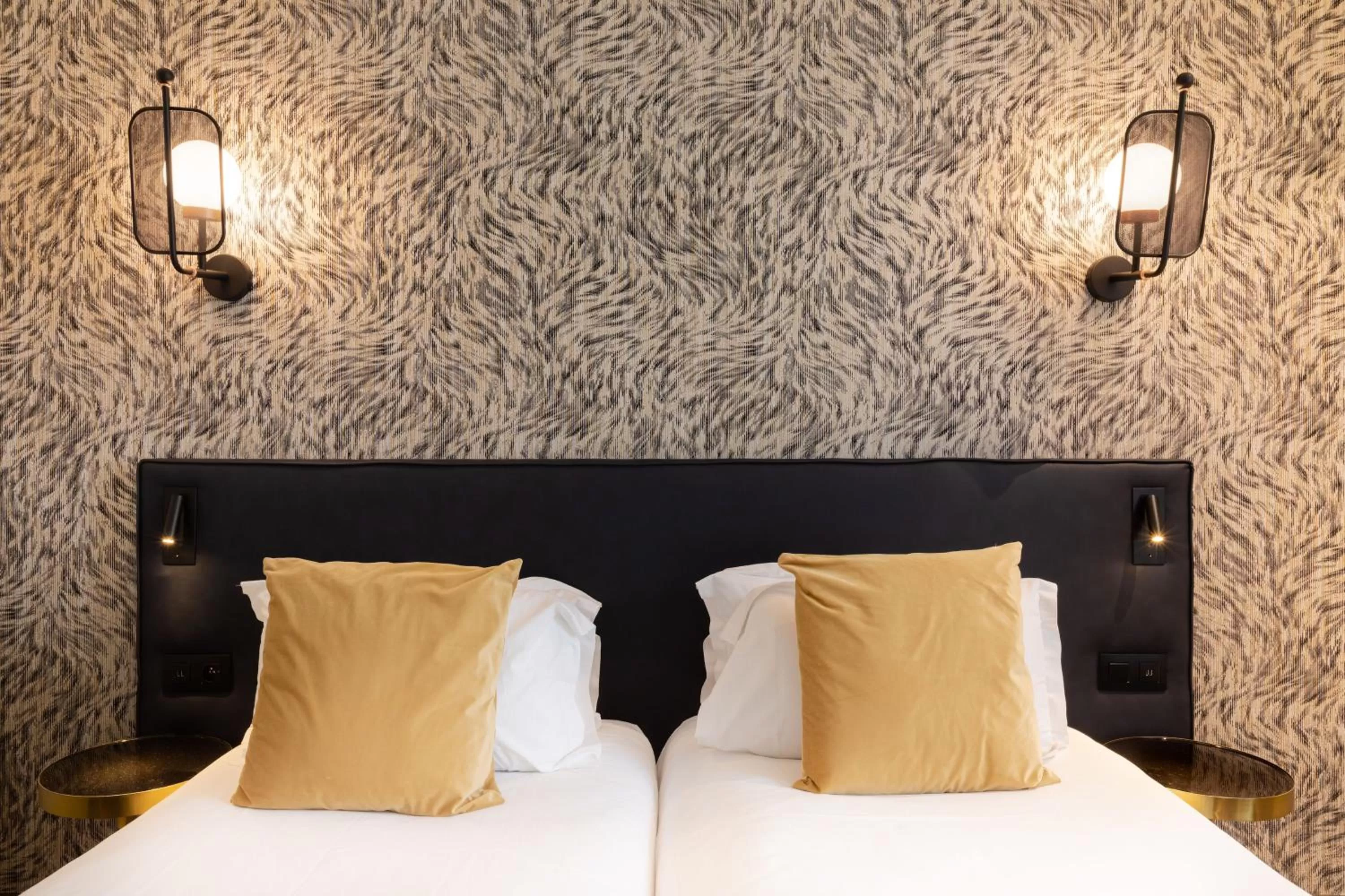 Bed in Hôtel Prince Albert Gare de Lyon