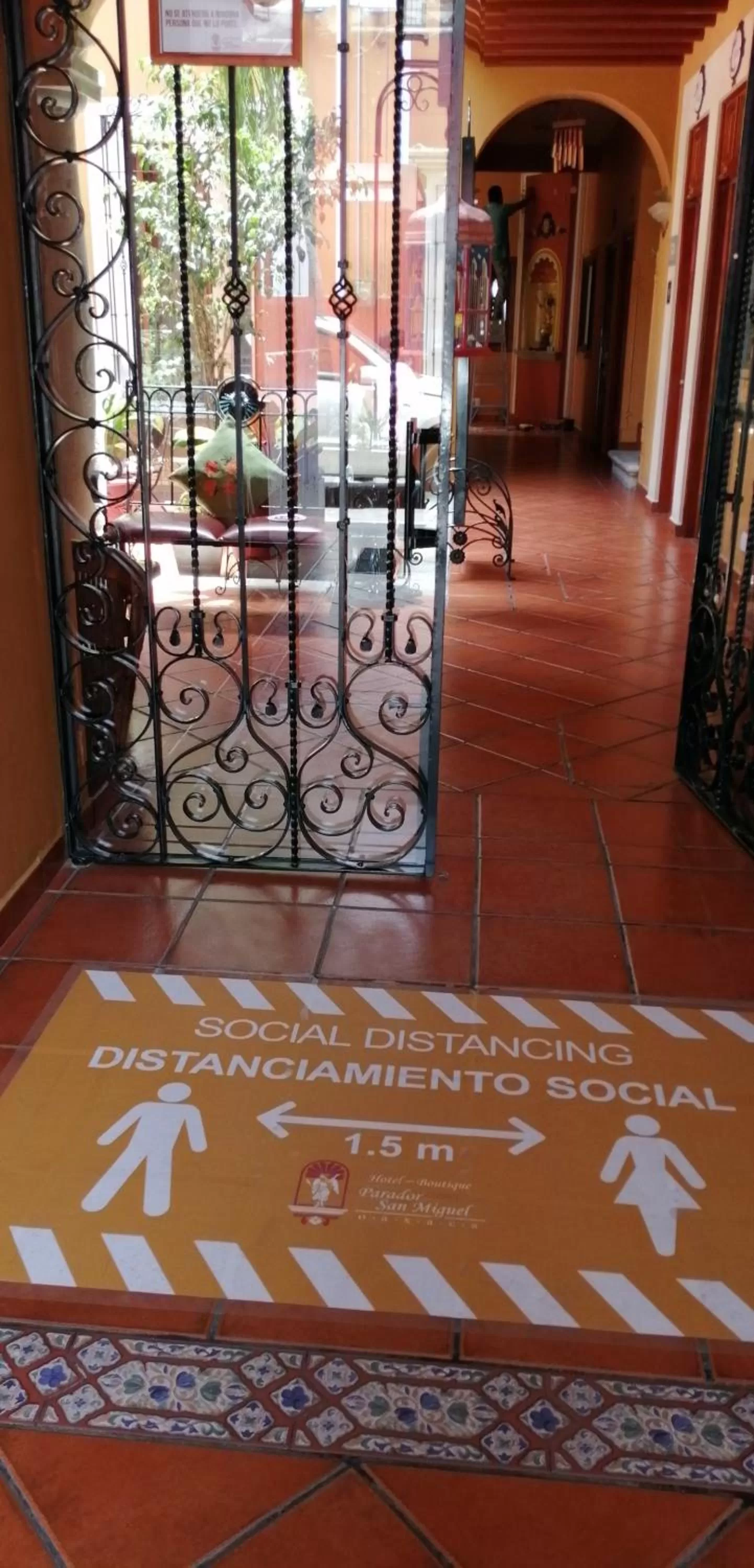 Street view in Hotel Boutique Parador San Miguel Oaxaca