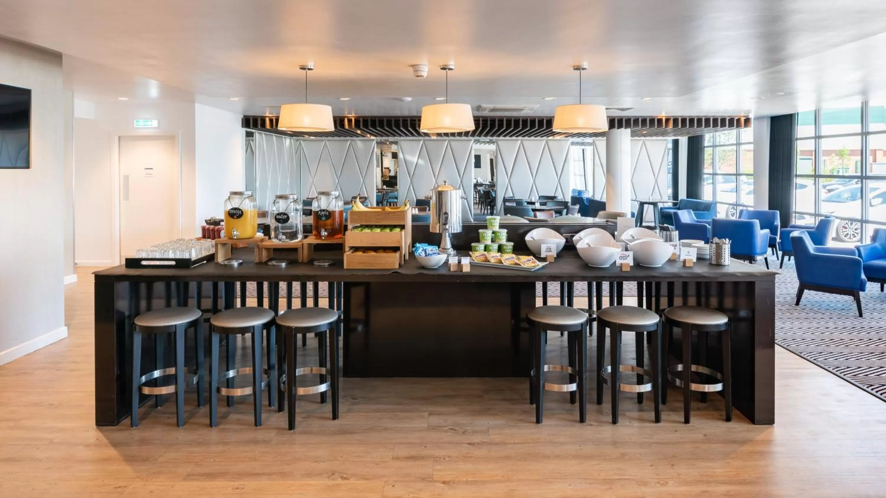 Breakfast in Holiday Inn Express Leigh - Sports Village by IHG