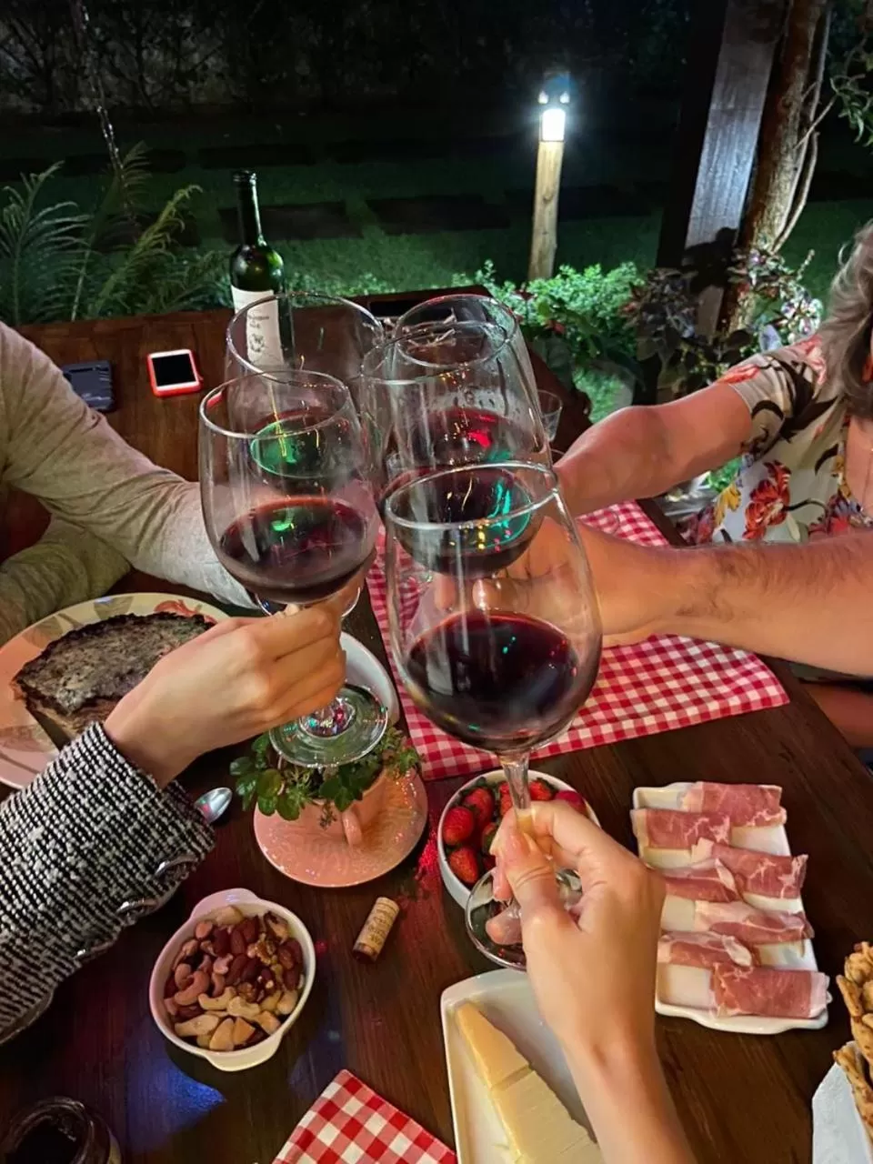 Alcoholic drinks in Pousada Vila Rosada