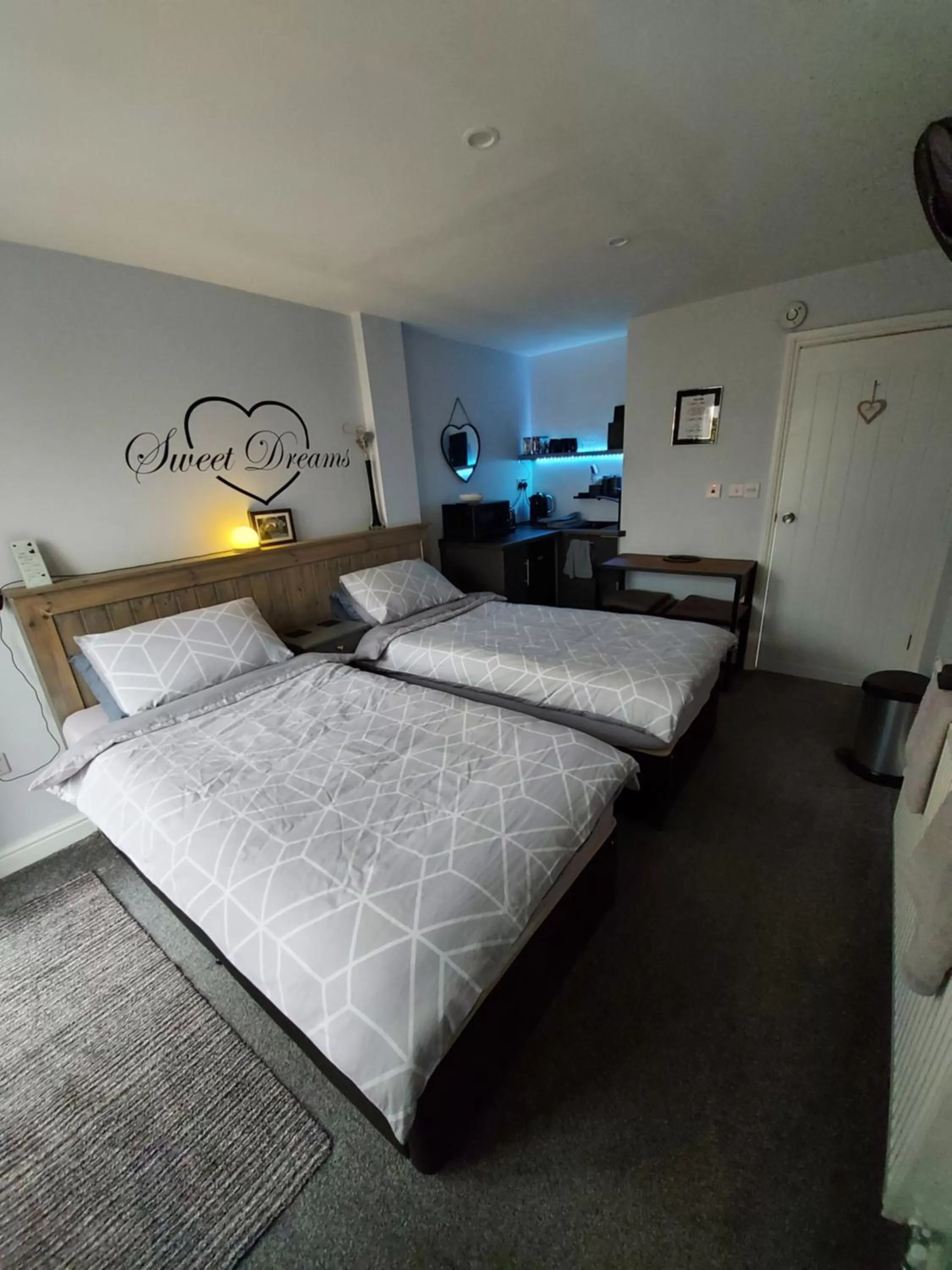 Bed in Hadrians wall studio