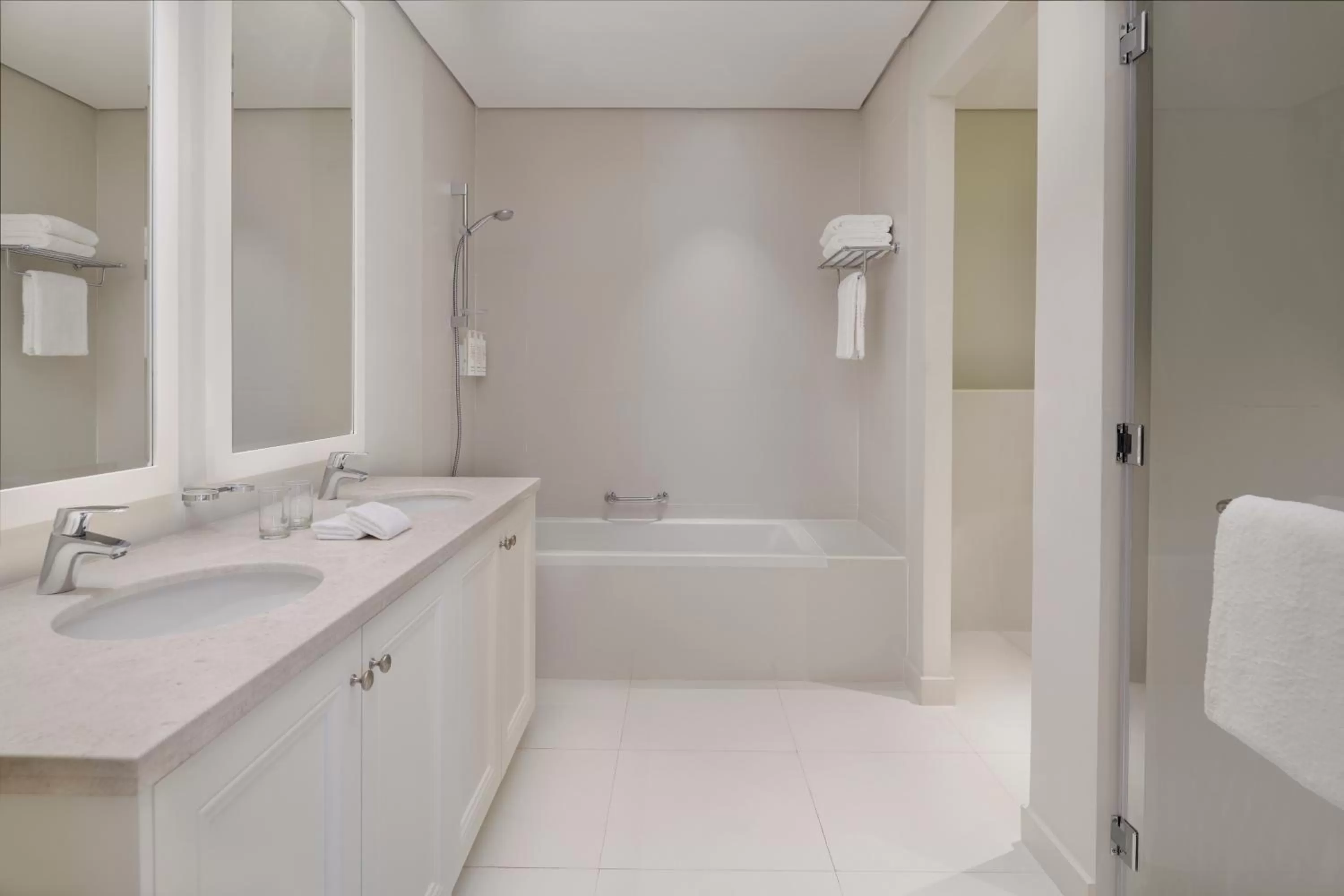Bathroom in Delta Hotels by Marriott Dubai Investment Park