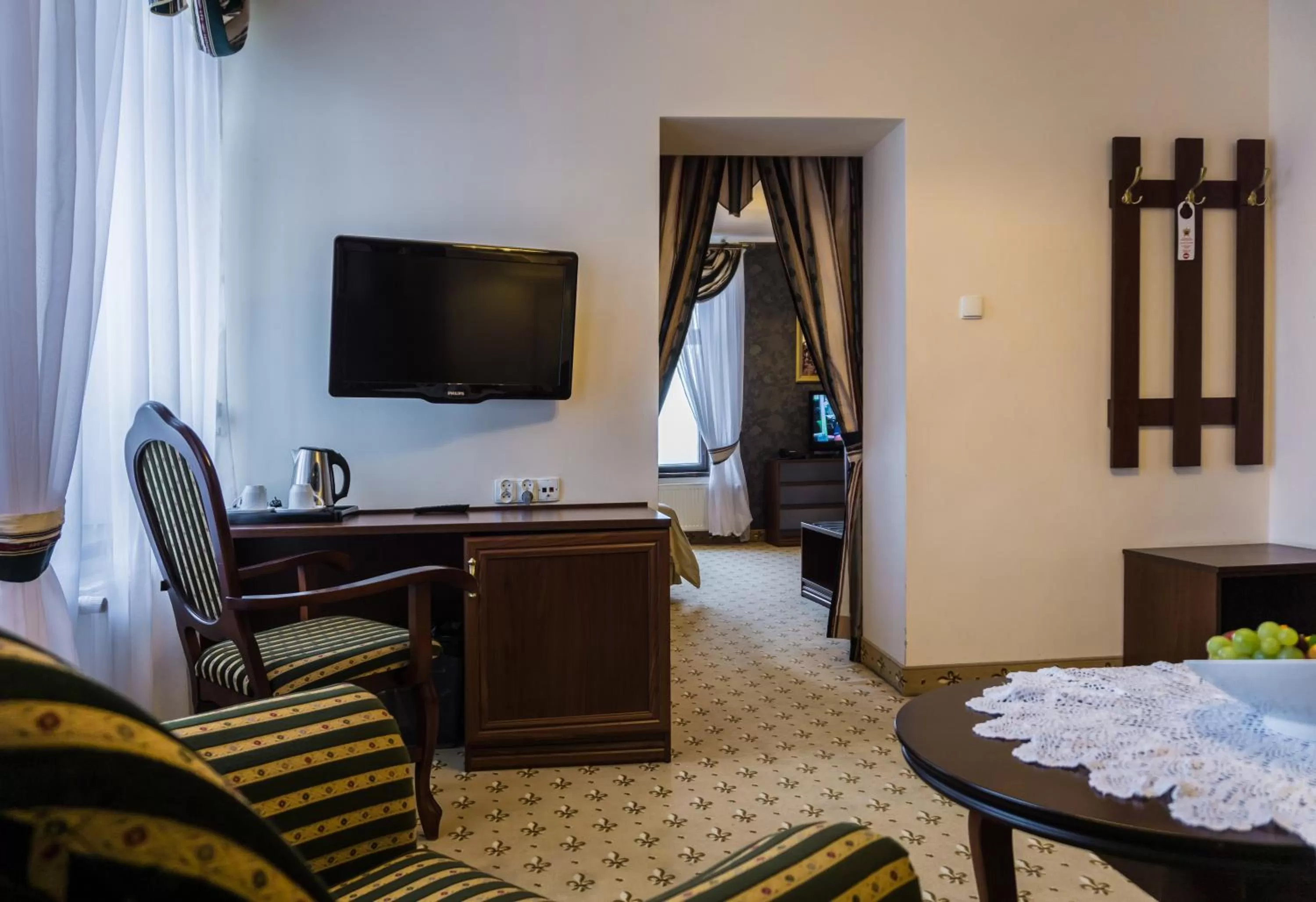 Living room, TV/Entertainment Center in Zamek Gniew - Pałac Marysieńki