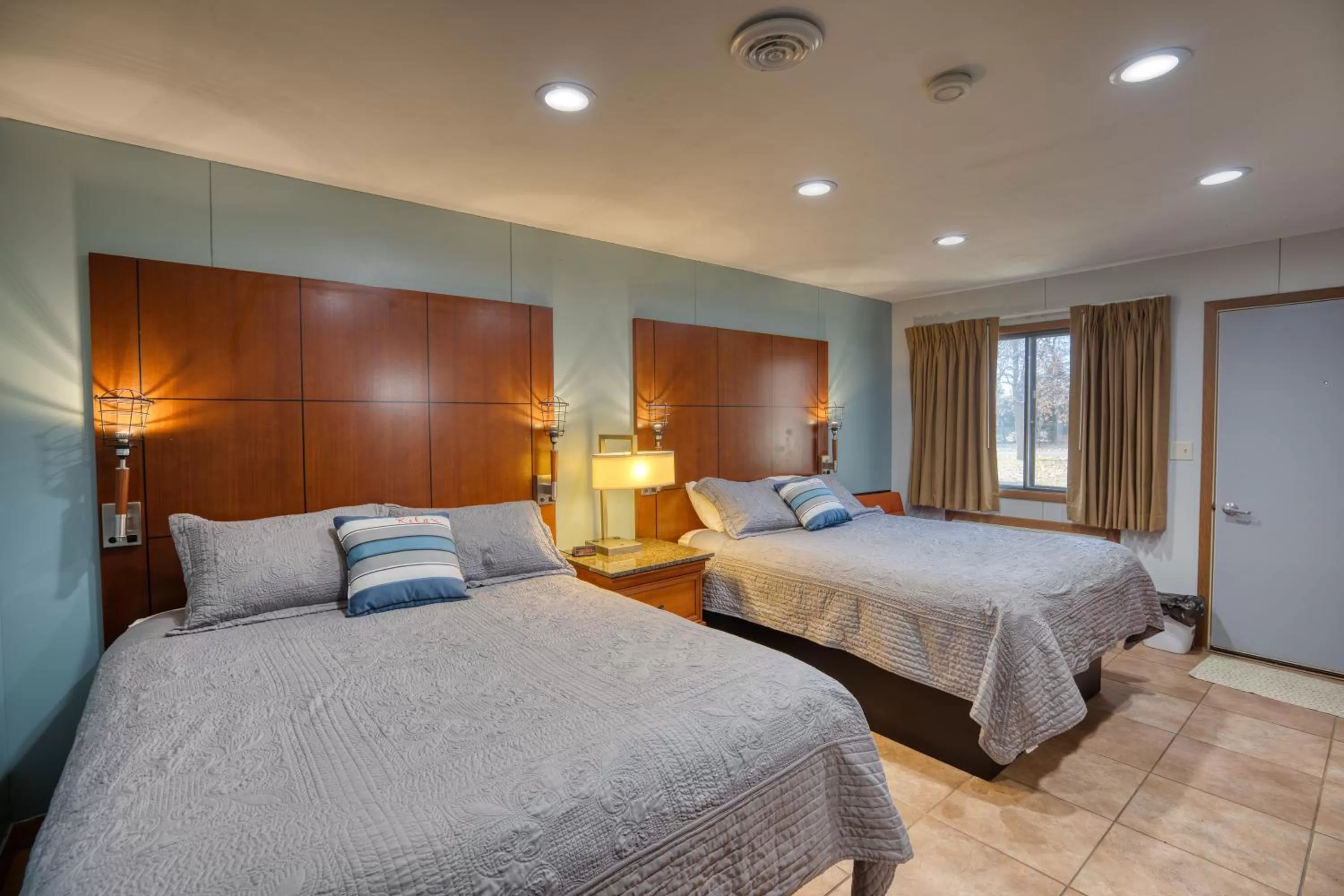 Bed in Lewis & Clark Resort