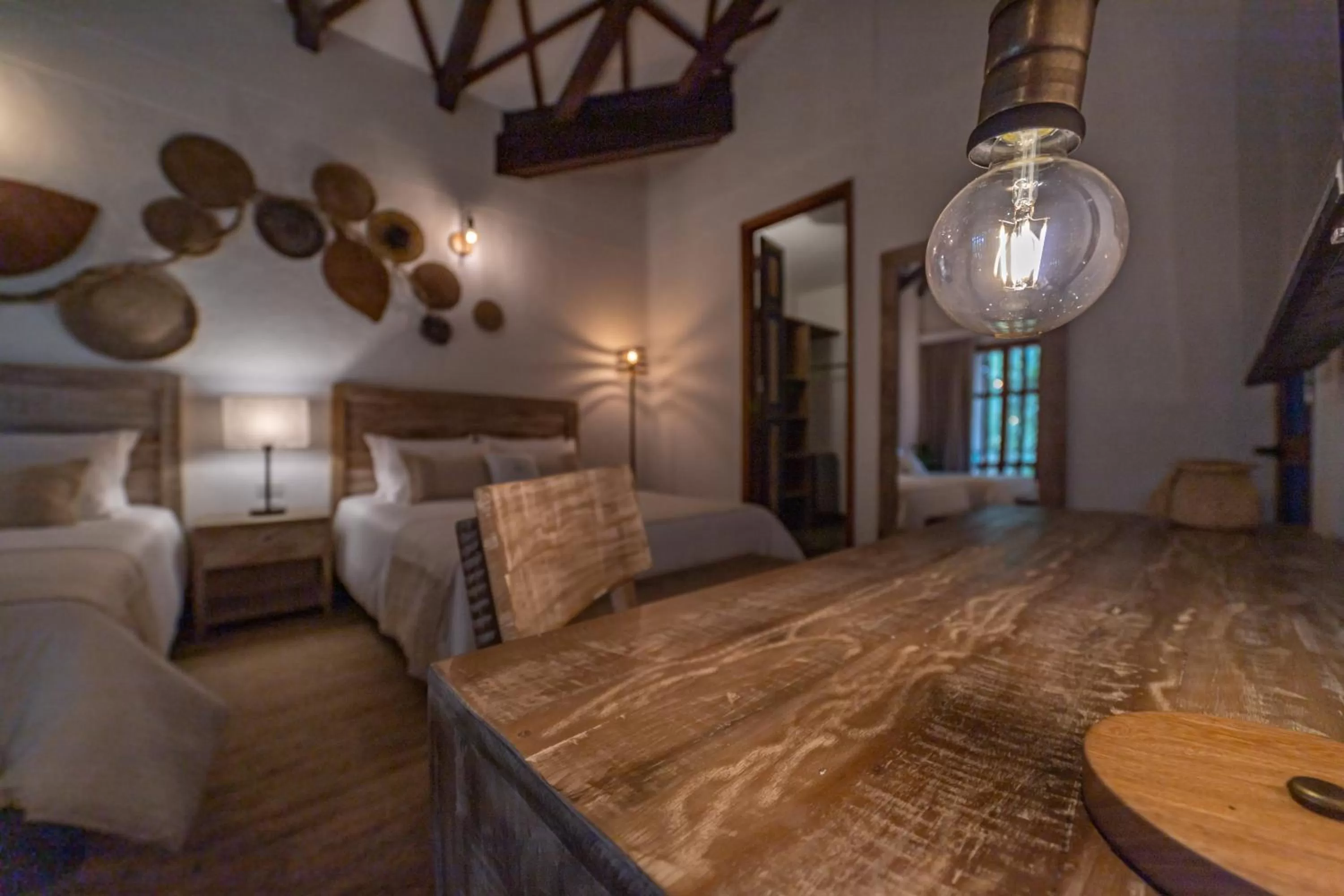 Decorative detail, Seating Area in Casa Jacaranda Hotel Boutique