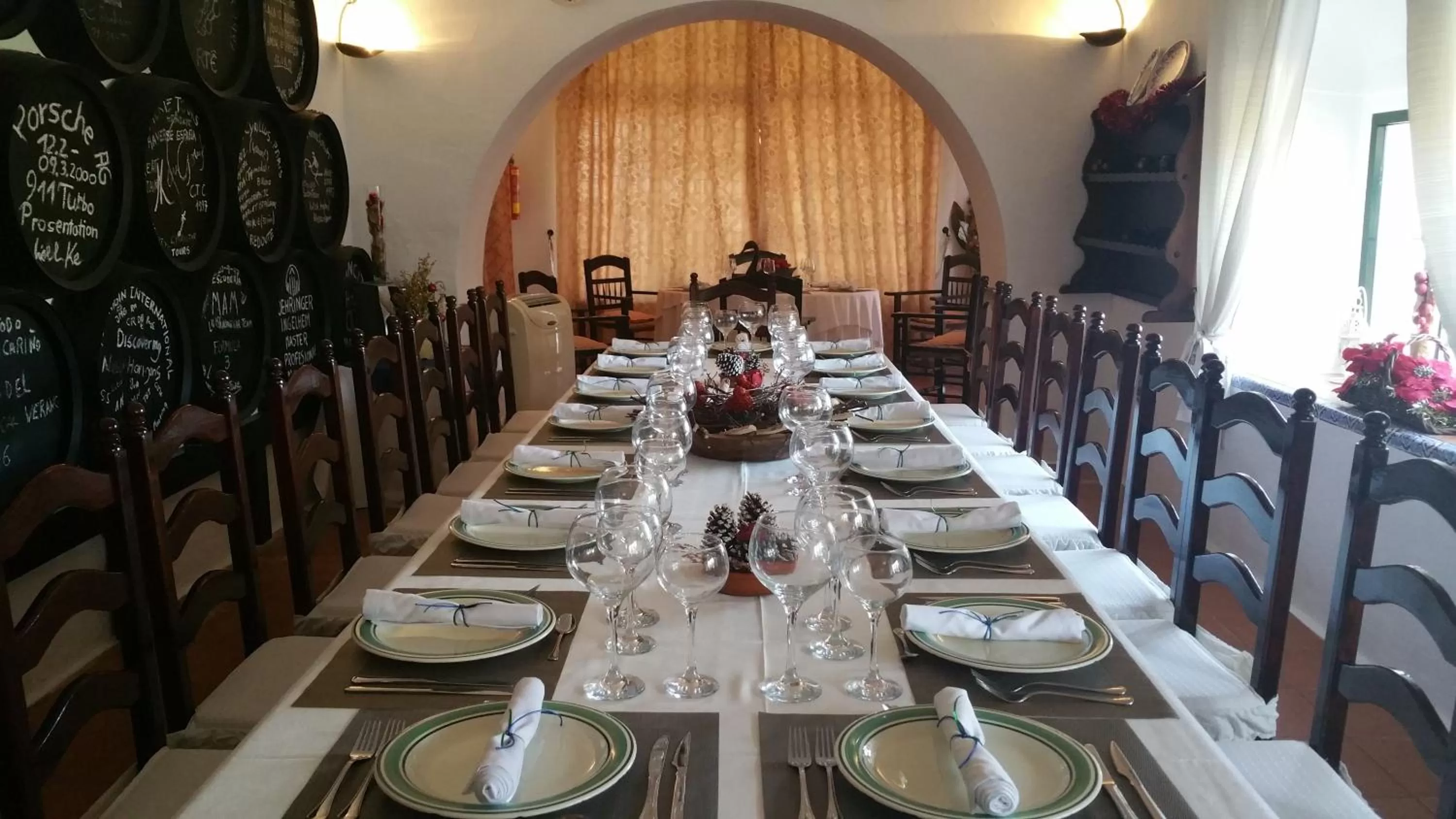 Food and drinks in Hacienda El Santiscal