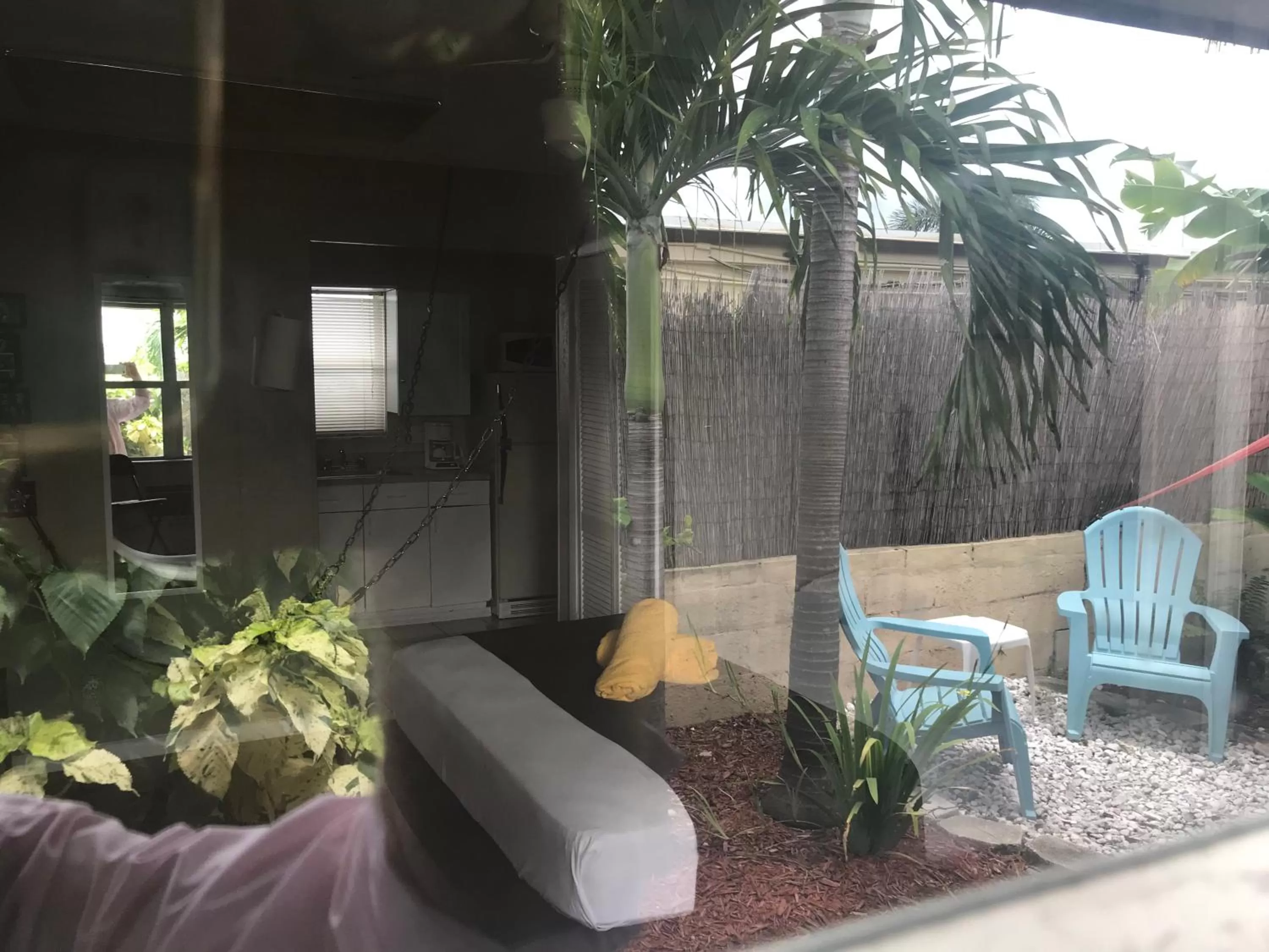 Patio in INN LEATHER GUEST HOUSE-GAY MALE ONLY