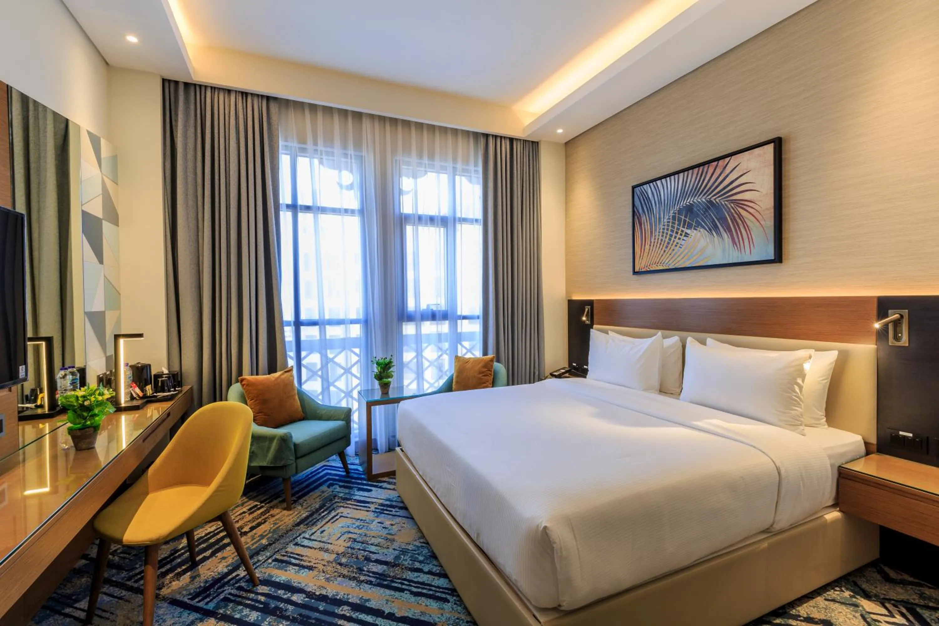 Photo of the whole room, Bed in S19 Hotel-Al Jaddaf Metro Station