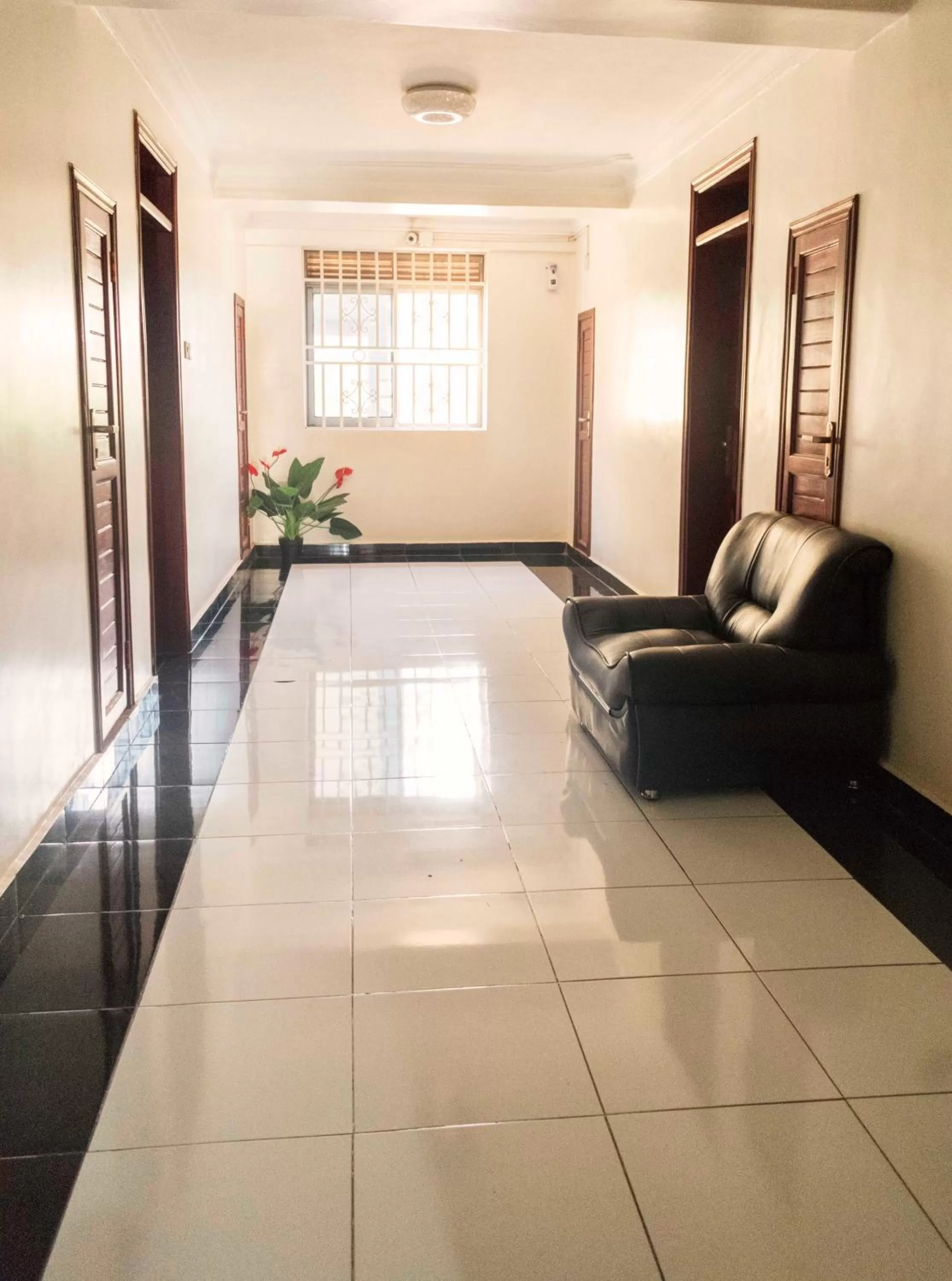 Lobby or reception in Sunrise Hotel Kampala