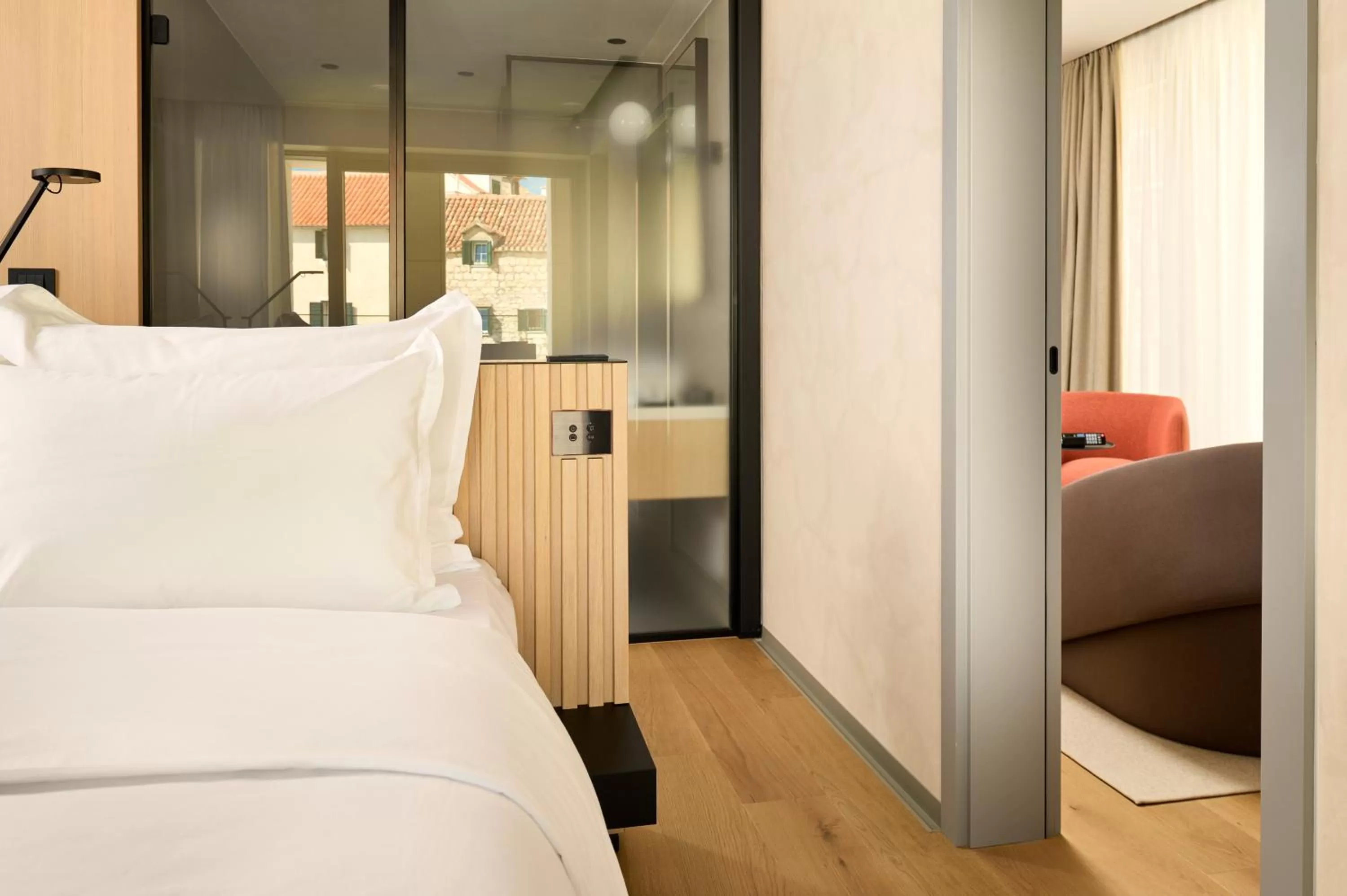 Bed in Hotel Ambasador