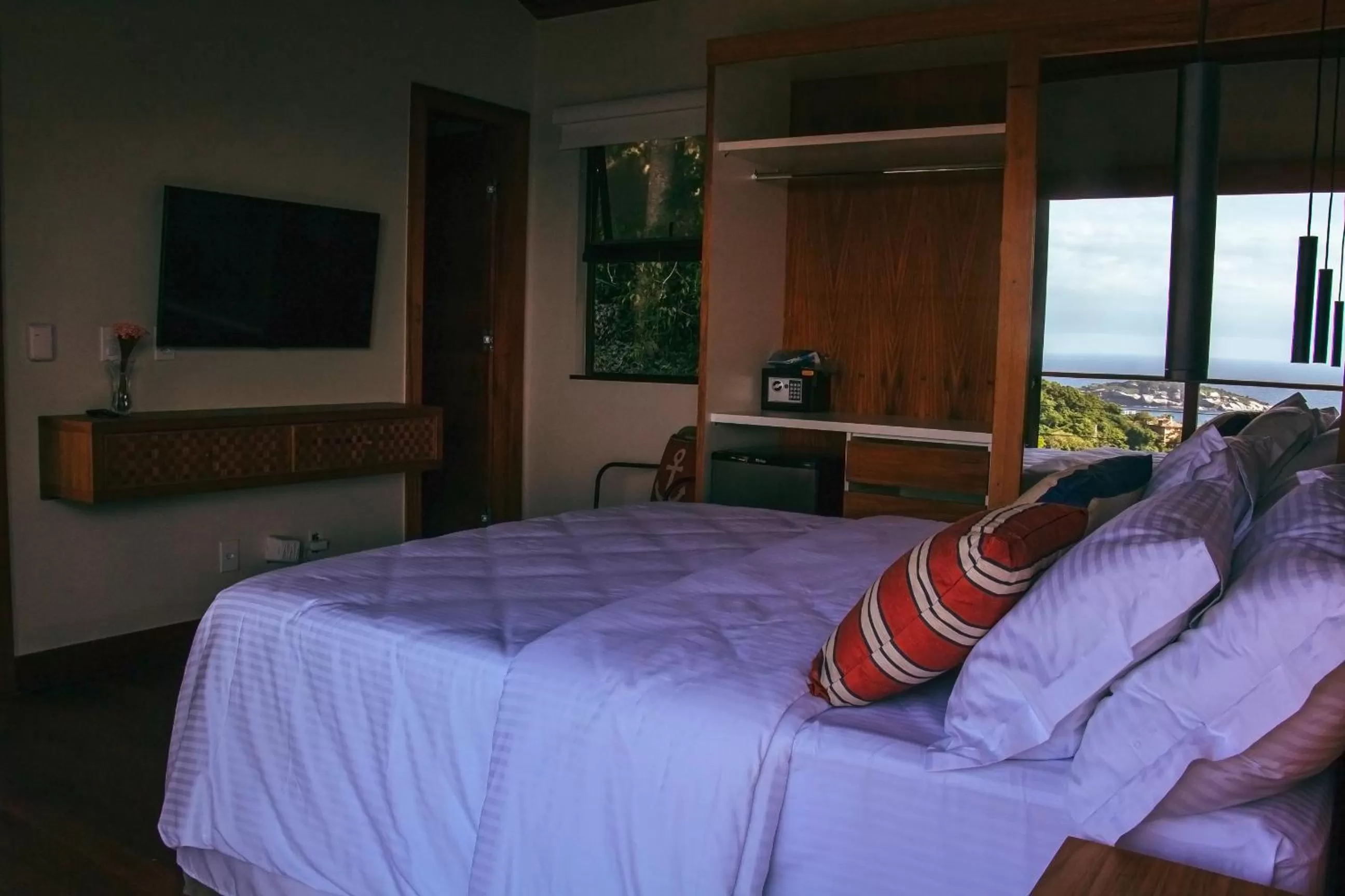 Bed in Casa Mirador Boutique Hotel