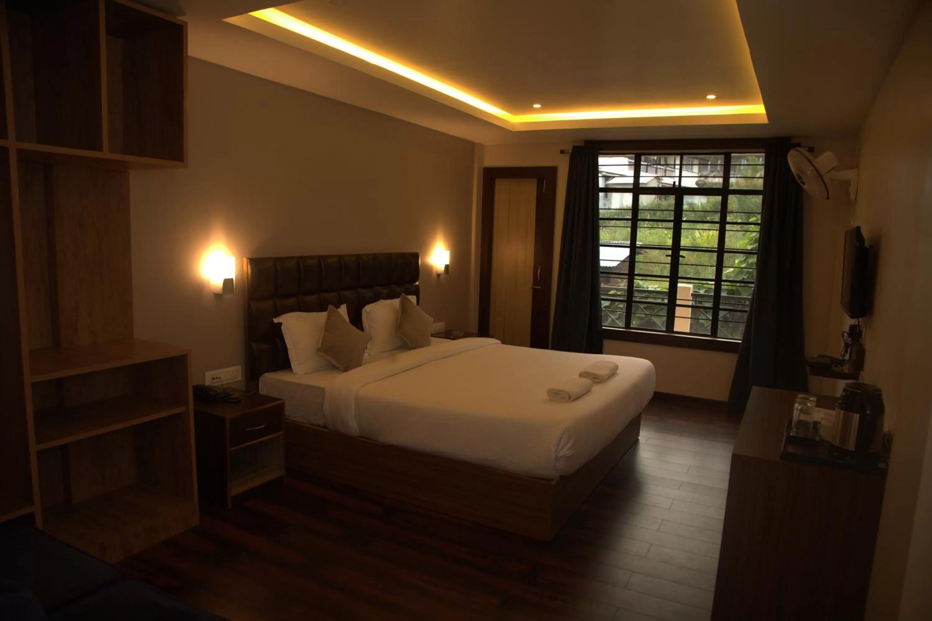 Bed in The Phoenix Residency