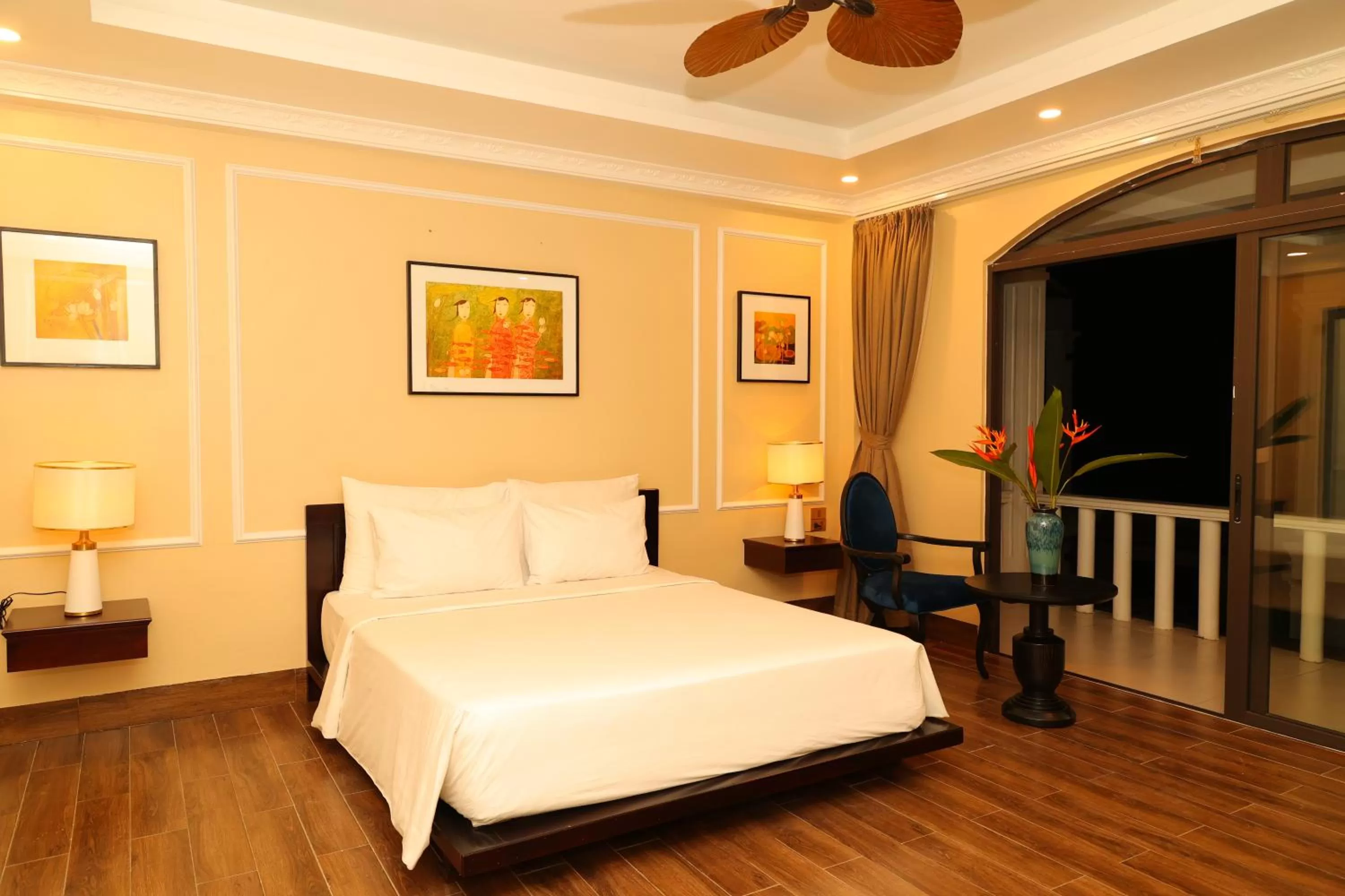 Bed in Lalita Tam Coc Resort & Spa