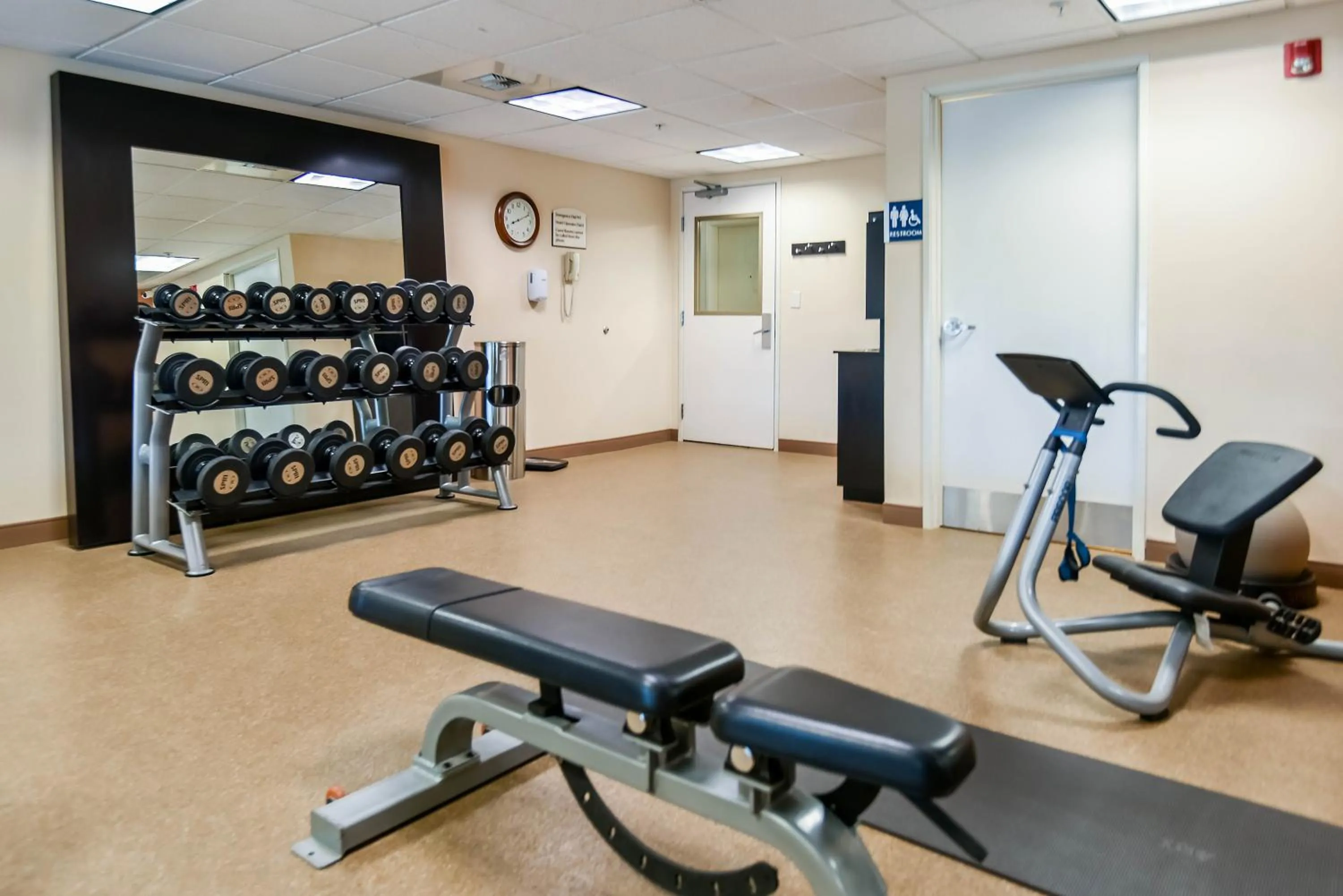 Fitness centre/facilities in Shutters Hotel