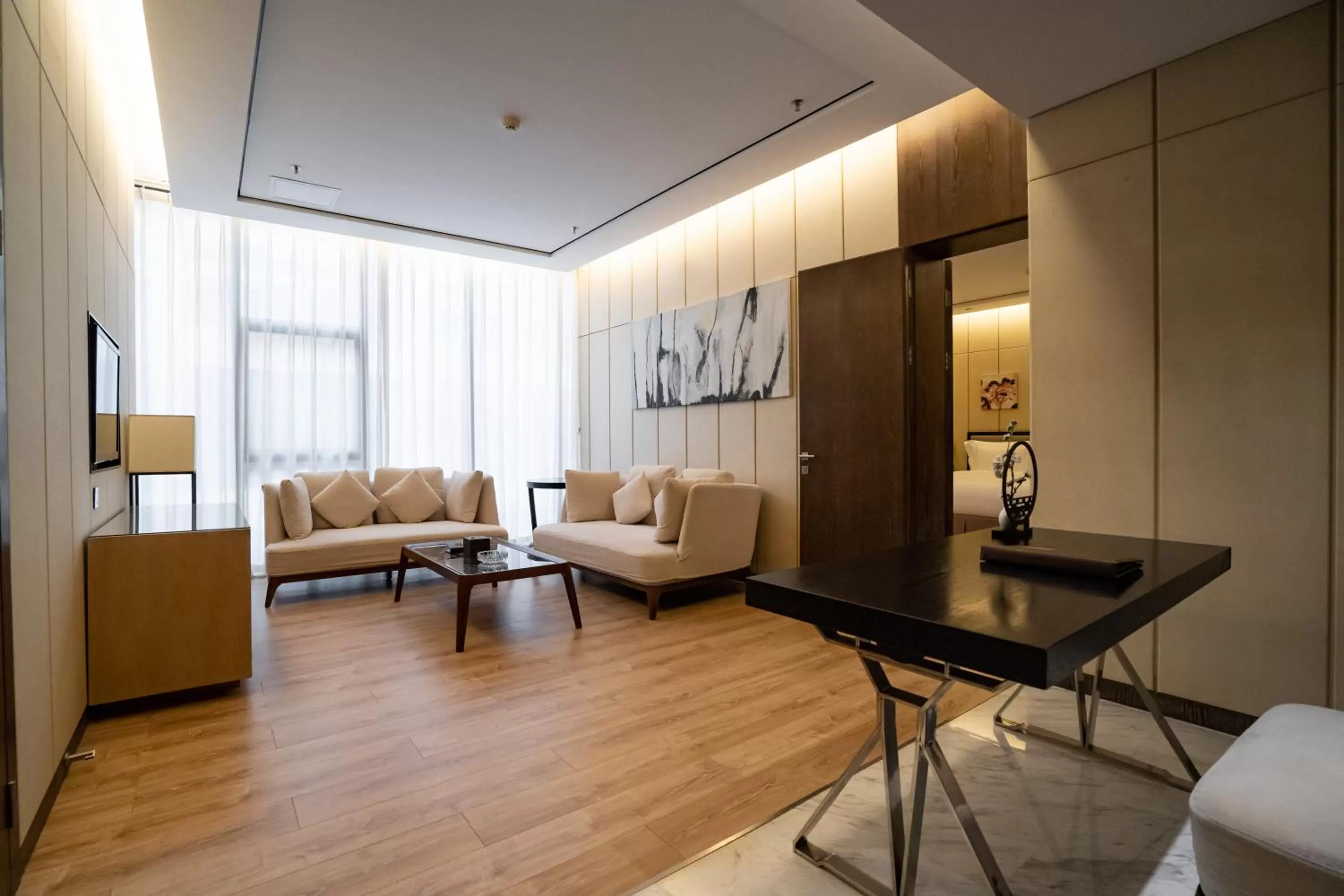 Living room in Zhuhai Palm Spring Hotel