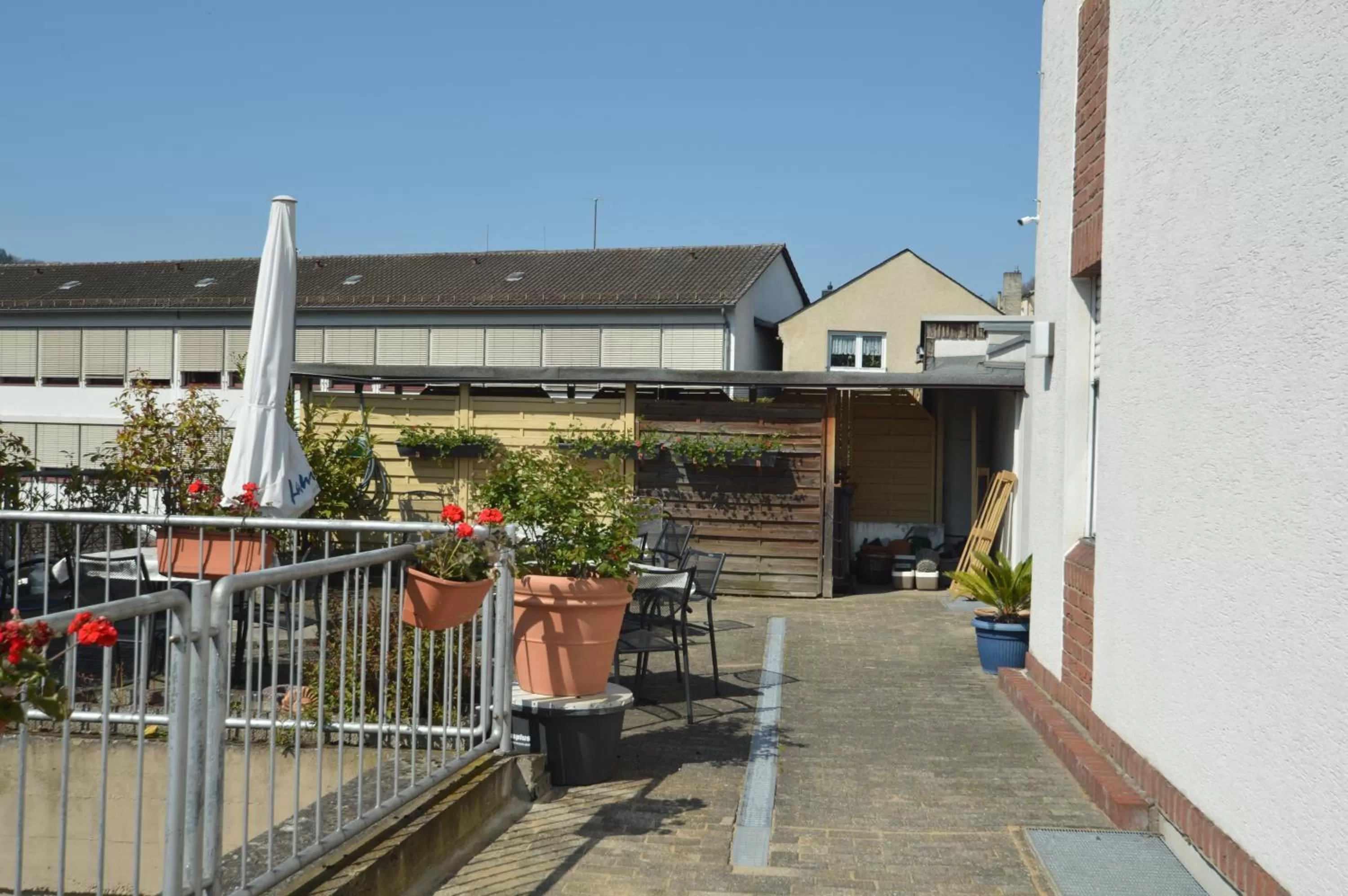 Patio in Aktivhotel Alter Kaiser