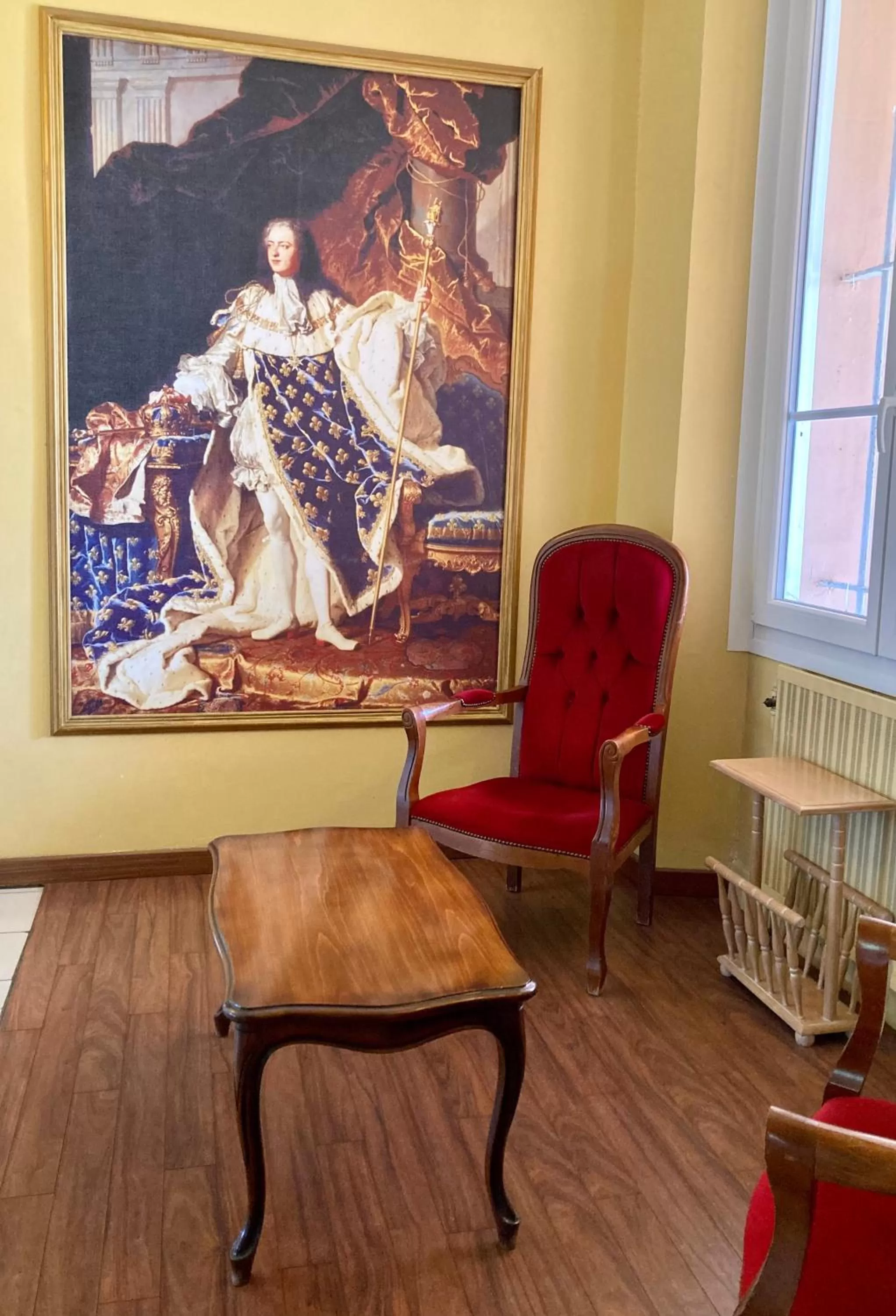 Living room in Hôtel De Champagne
