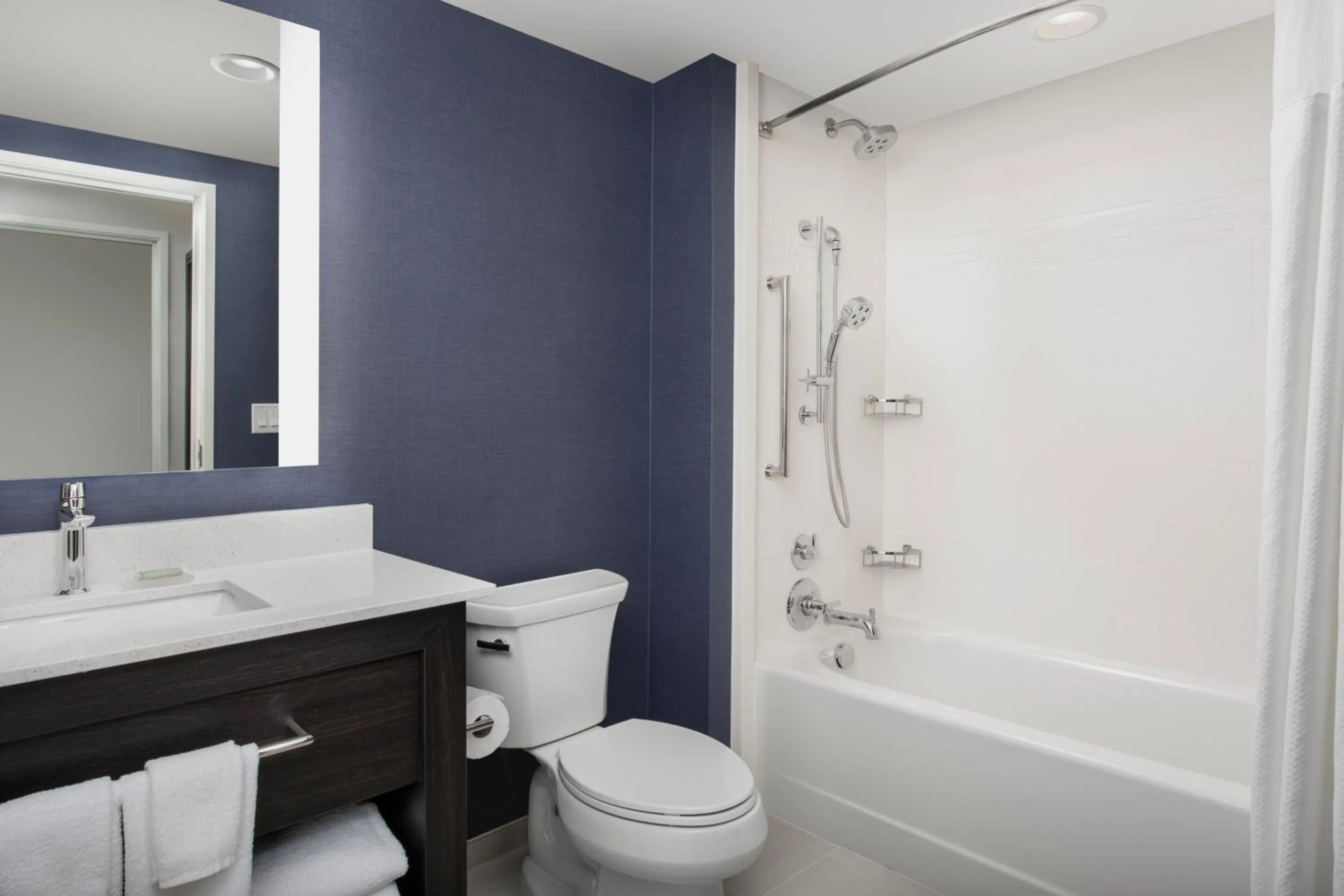 Bathroom in Residence Inn by Marriott Portland Clackamas