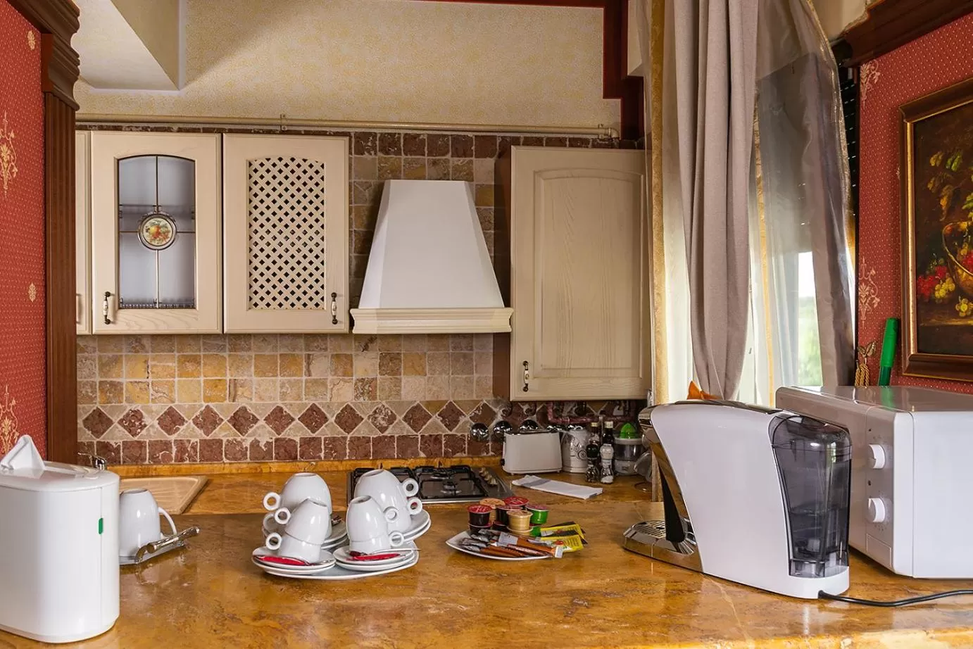 Kitchen or kitchenette in My Hotel Apartments