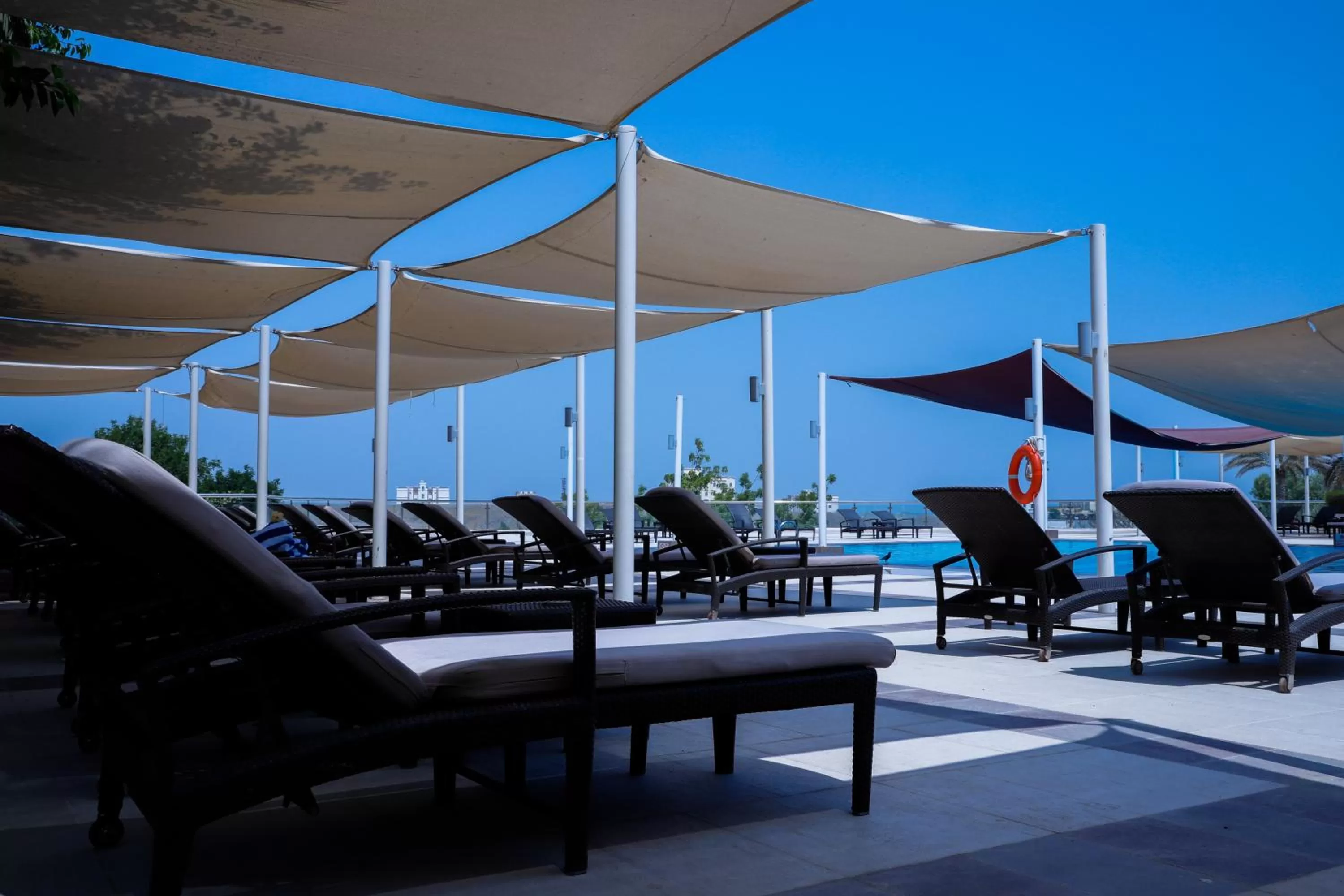 Swimming pool in Crowne Plaza Sohar by IHG