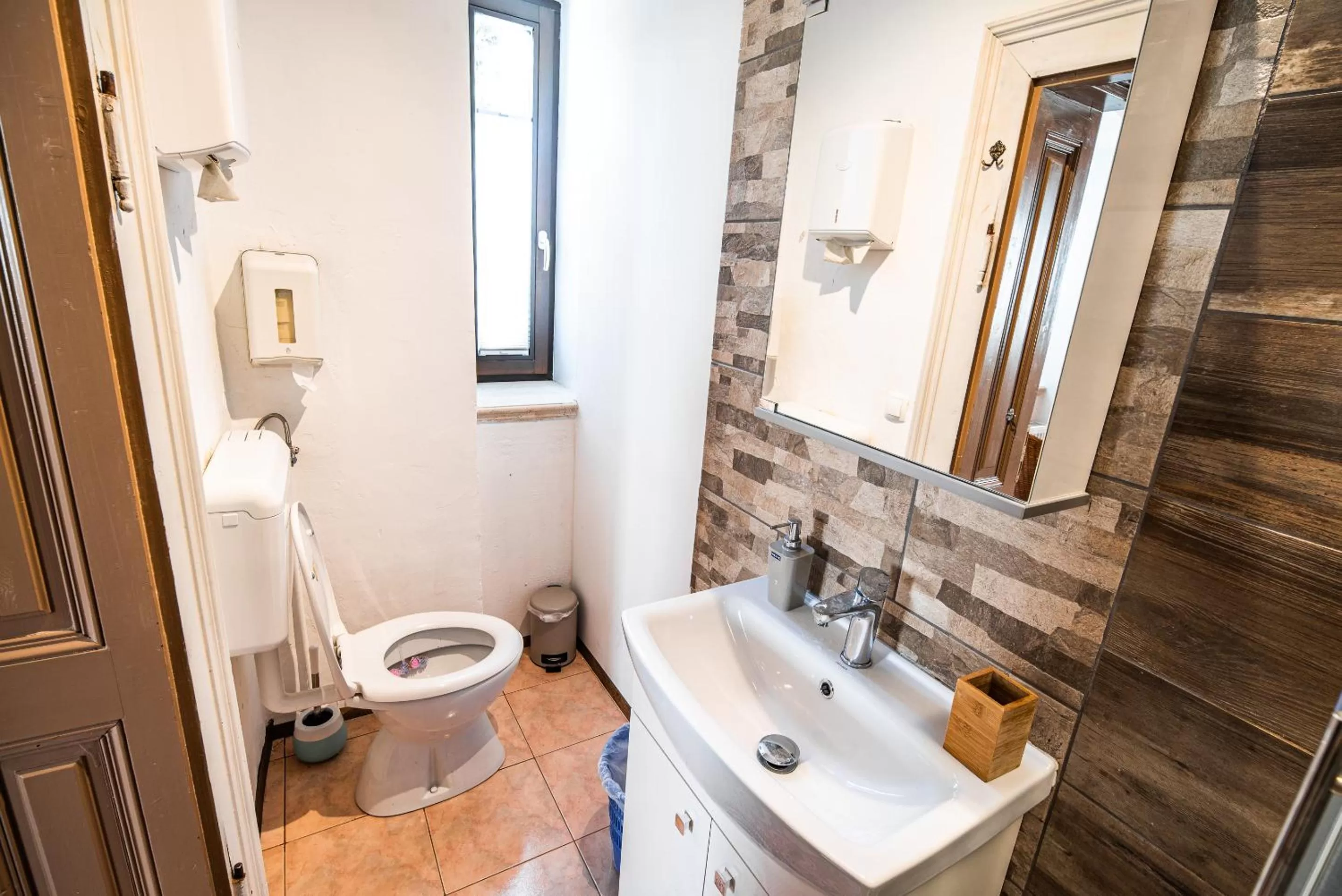 Bathroom in Cvet gora - Camping, Glamping and Accomodations